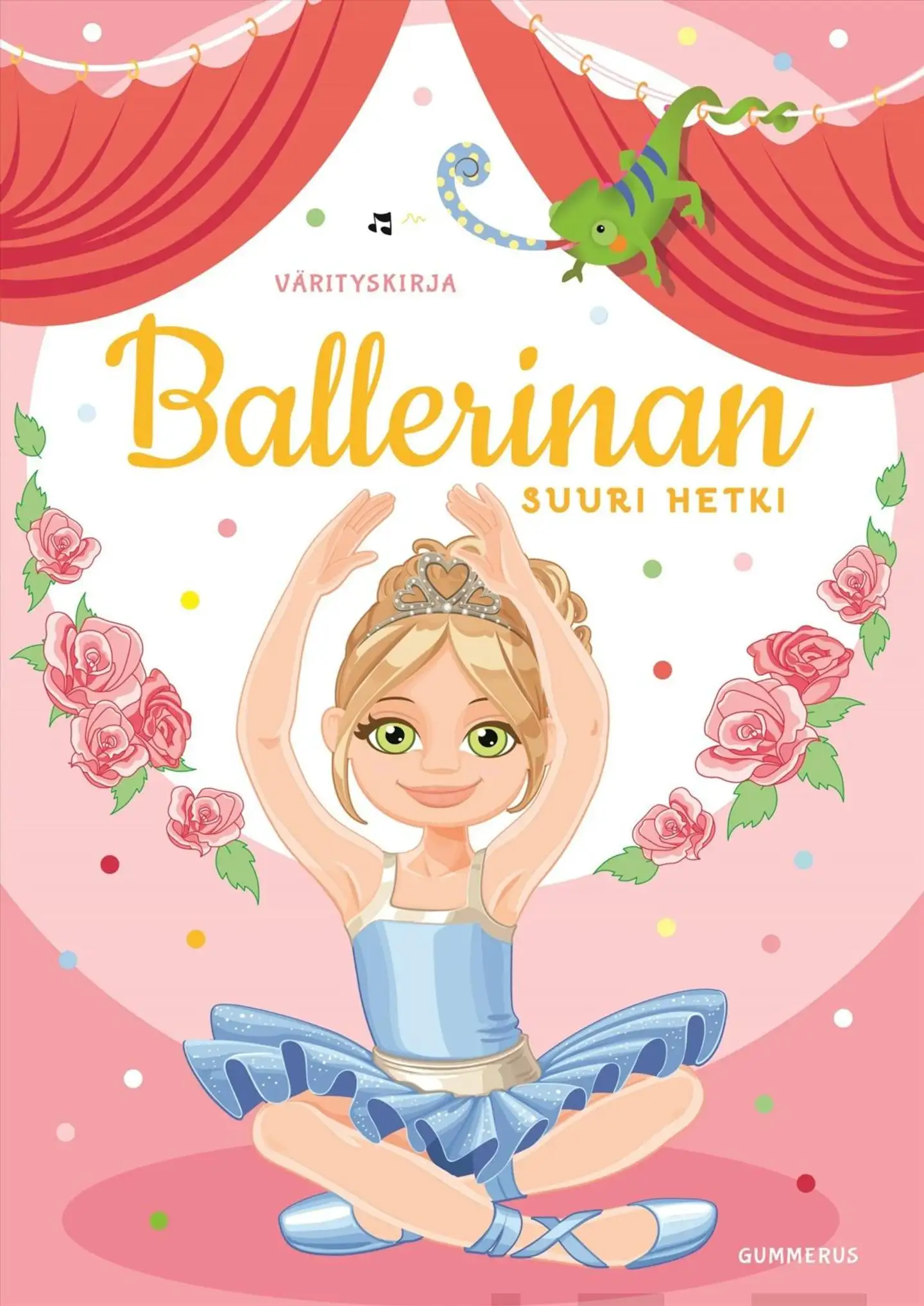 Ballerinan suuri hetki - Värityskirja