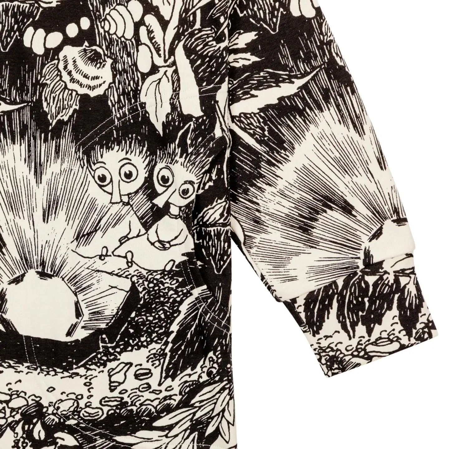 Muumi naisten hupparimekko Rubiini 590705 - Kitti - 3