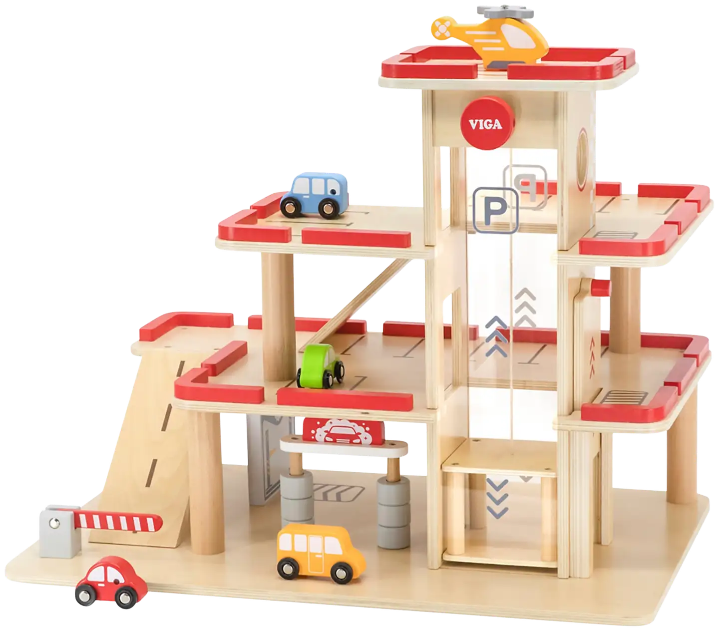 Viga Toys parkkitalo - 1