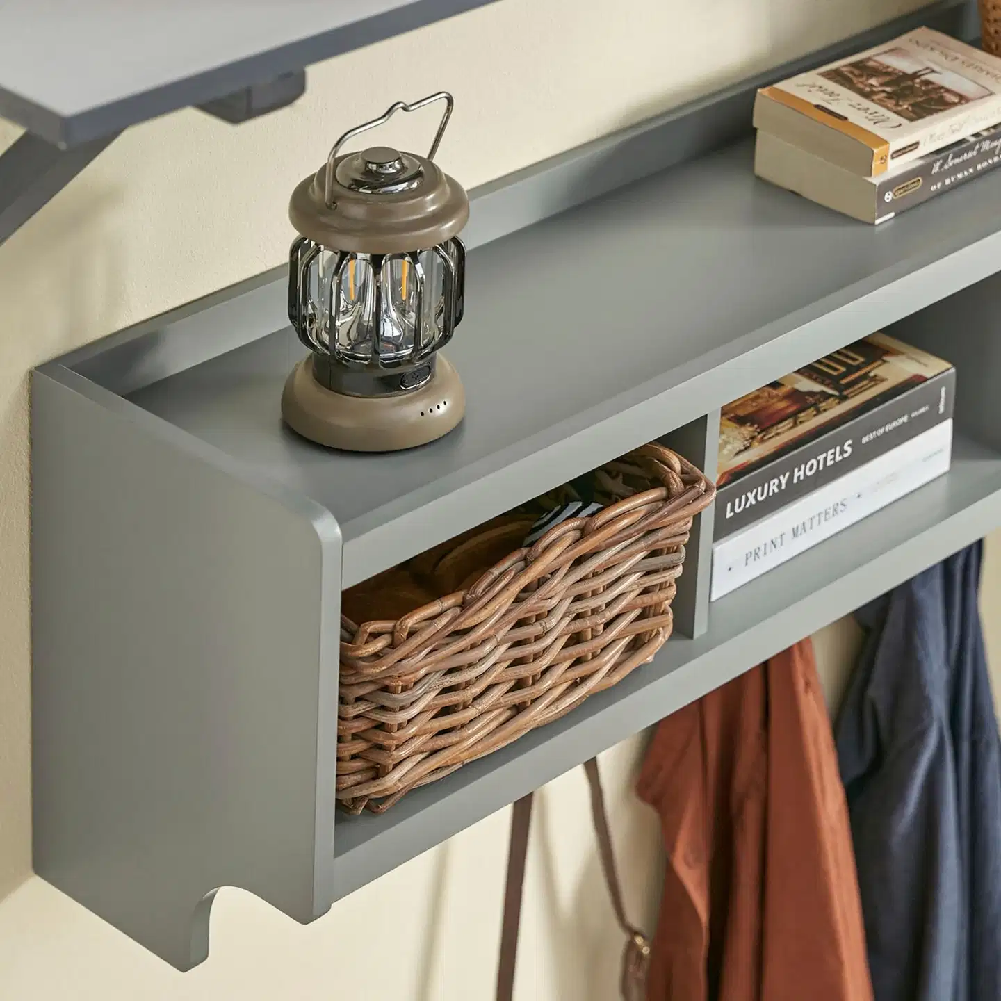 SoBuy seinänaulakko harmaa FHK28-HG - 5