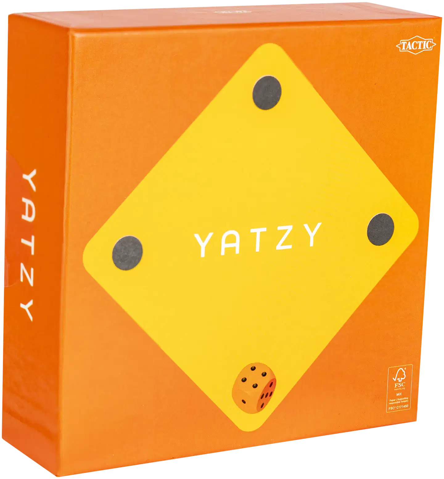 Tactic Noppapeli Yatzy Minimalist oranssi - 3