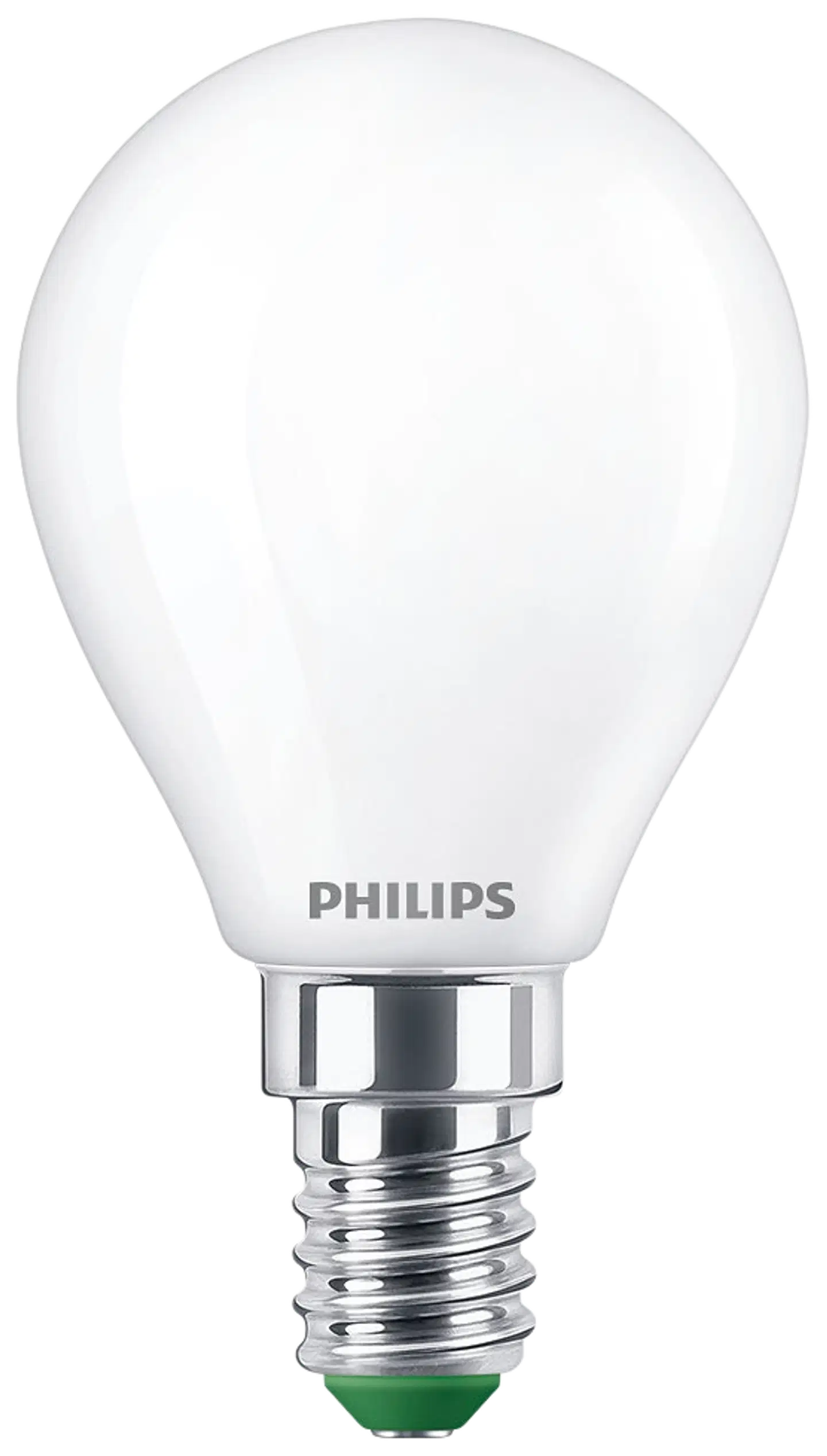 Philips Ultra Efficient LED-lamppu 2.3W P45 E14 2700K 485LM huurrettu - 1