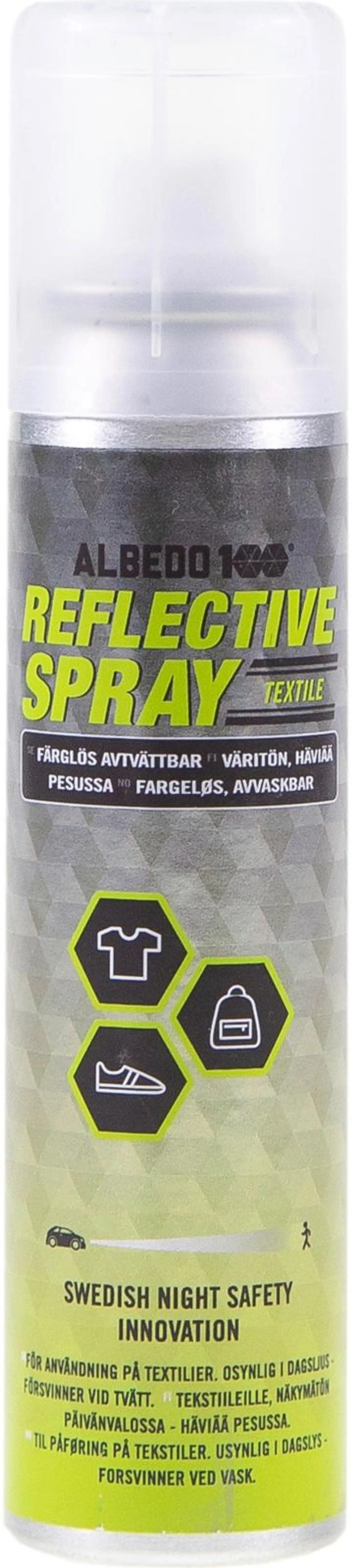 Abledo 100ml heijastava spray tekstiileille