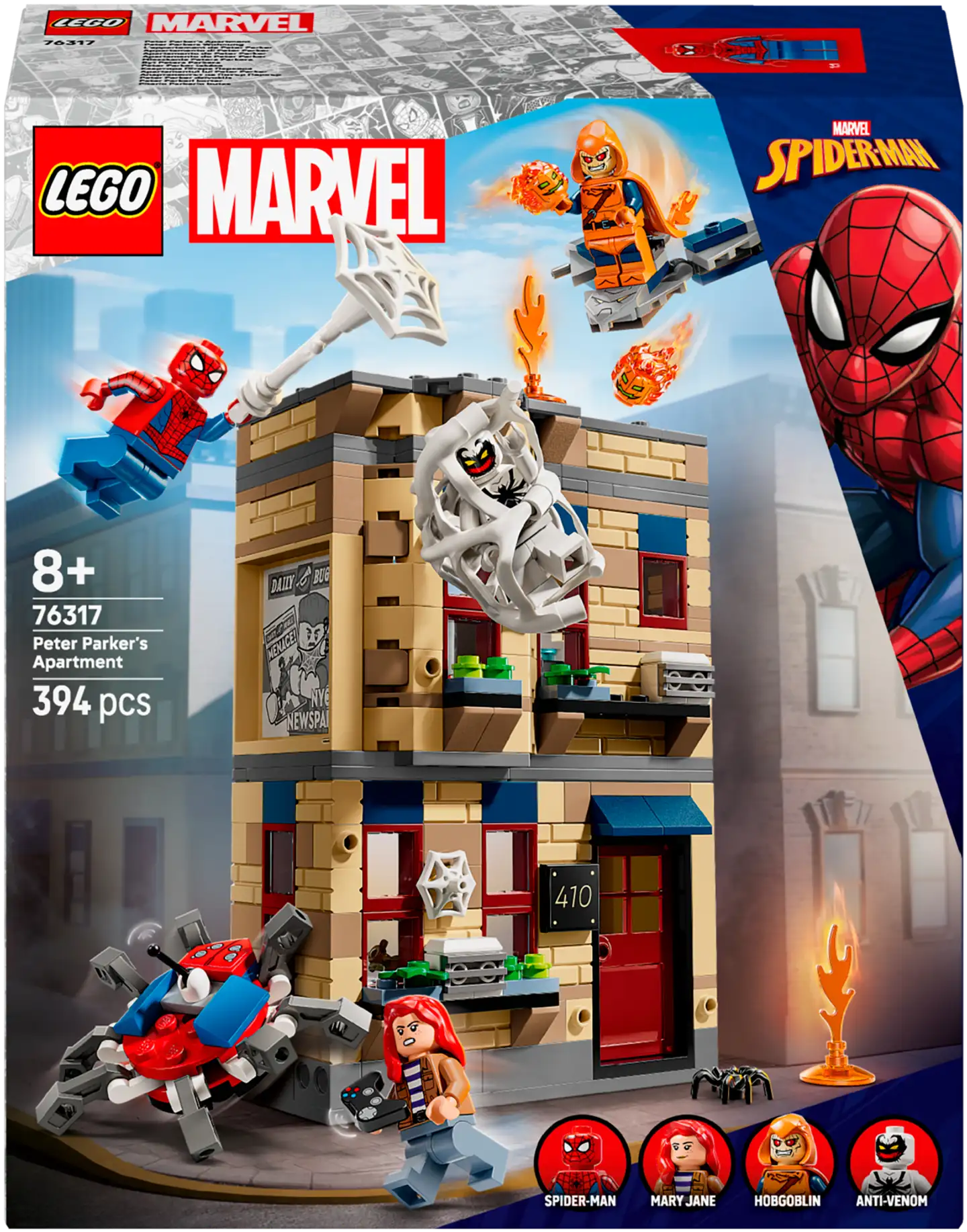 LEGO Super Heroes 76317 Peter Parkerin asunto - 1