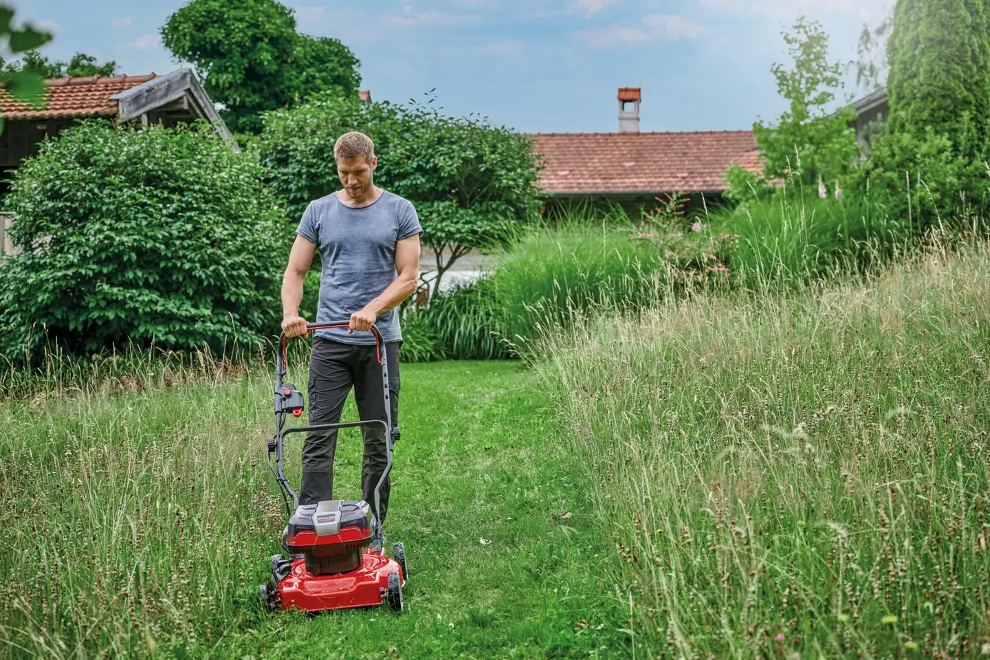 Einhell akkuruohonleikkuri GE-CM 36/48 Li M-Solo - 8