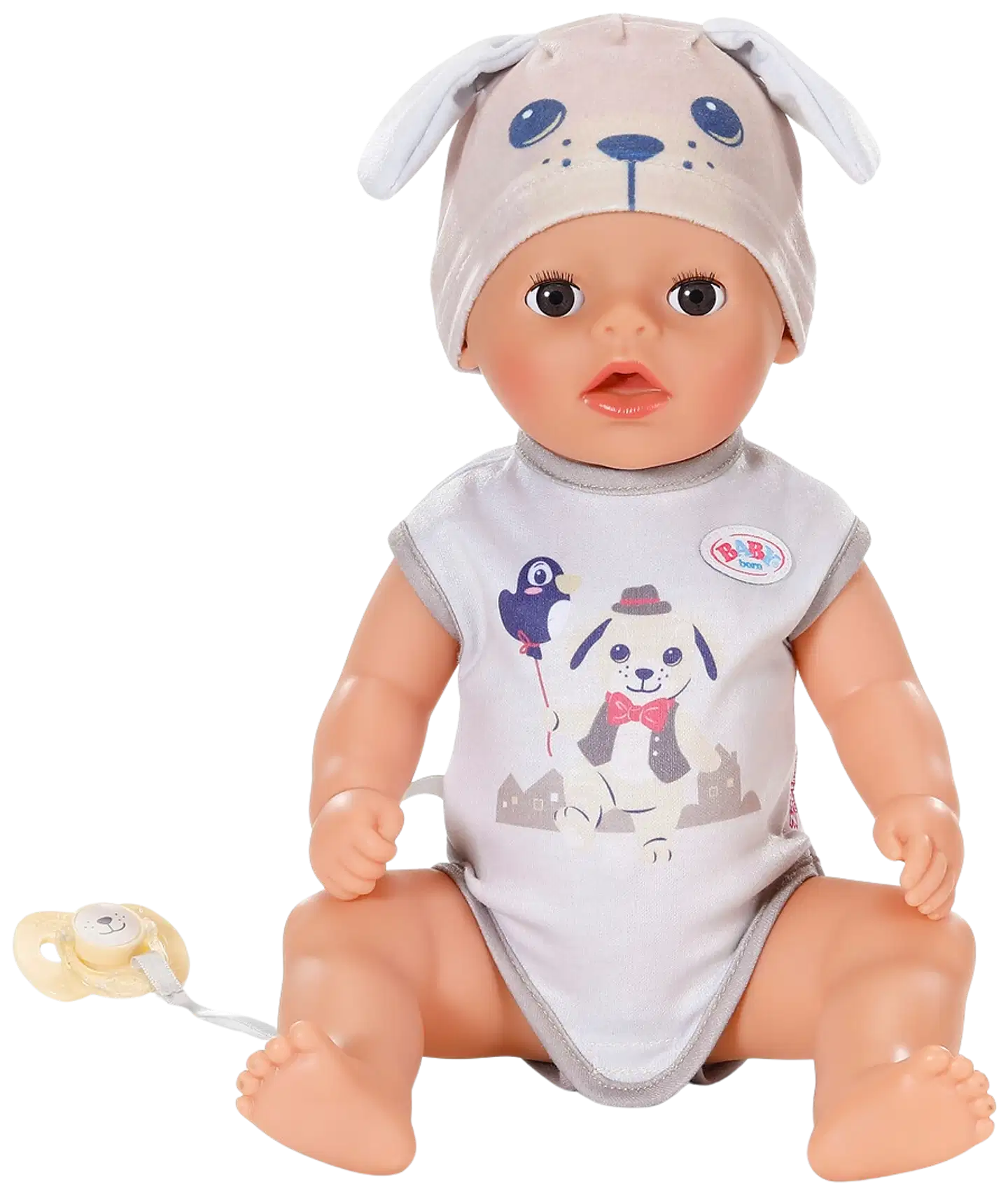 BABY born Lukas nukke 36cm koirabodyssa