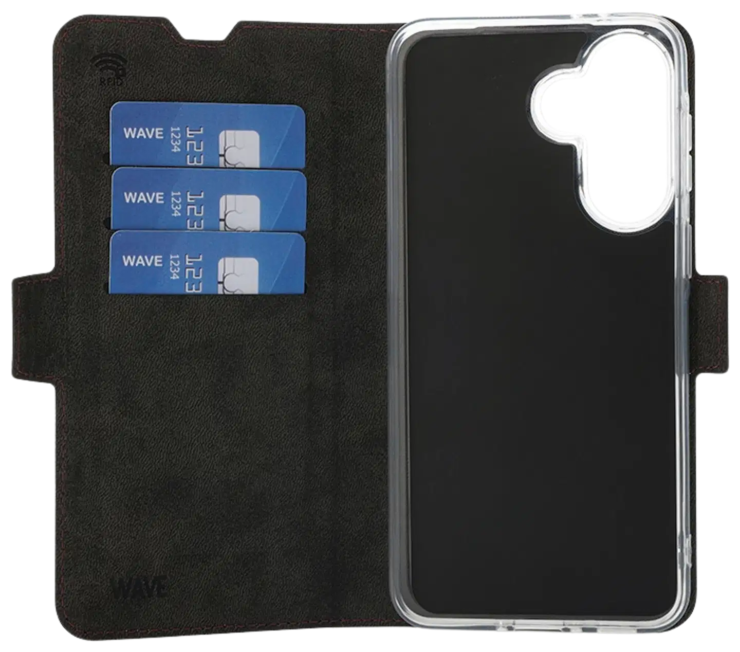 Wave Book Case, Samsung Galaxy A37 5G, Smoky Sangria - 3