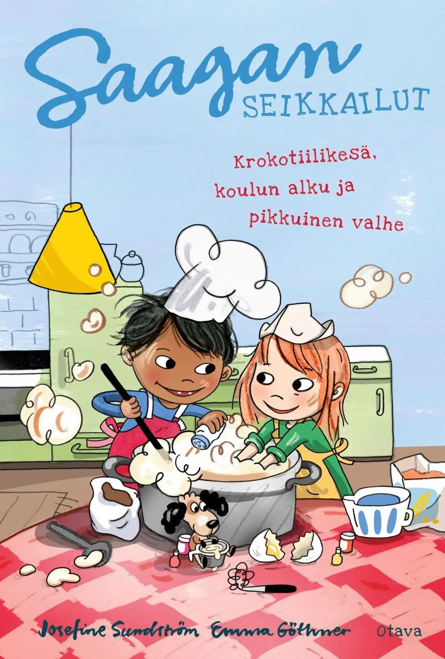 Sundström, Saagan seikkailut. Krokotiilikesä, koulun alku ja pikkuinen valhe