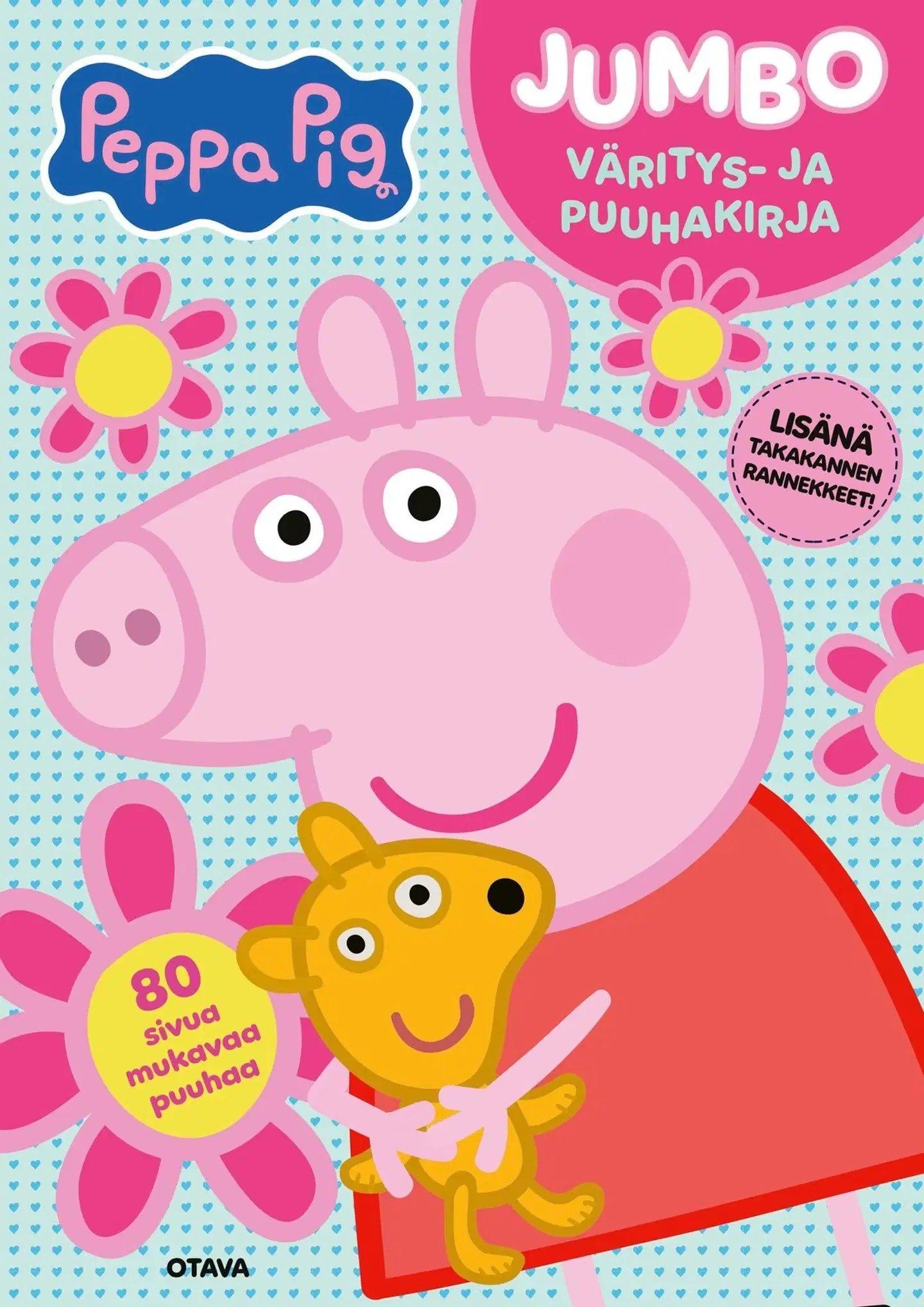 Pipsa Possu - Jumbo Väritys- ja puuhakirja