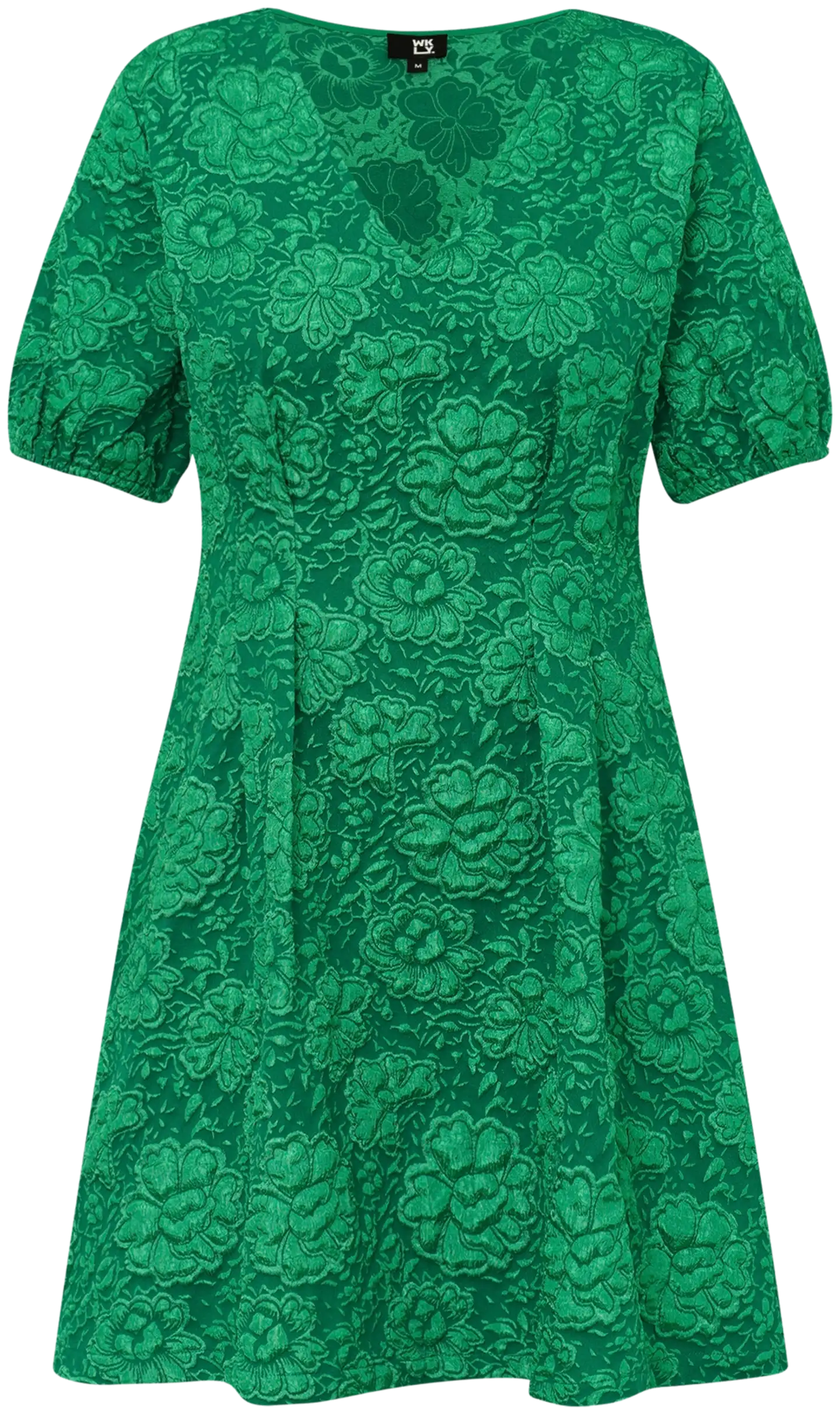 WKLY. naisten lyhyt juhlamekko 86244 - Green - 1