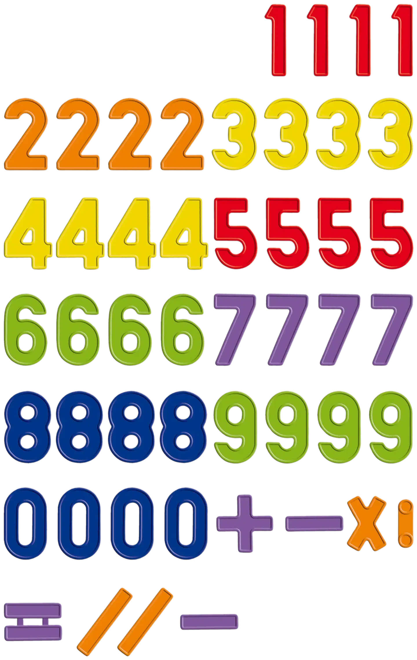 Quercetti magneettinumerot 48 kpl - 2