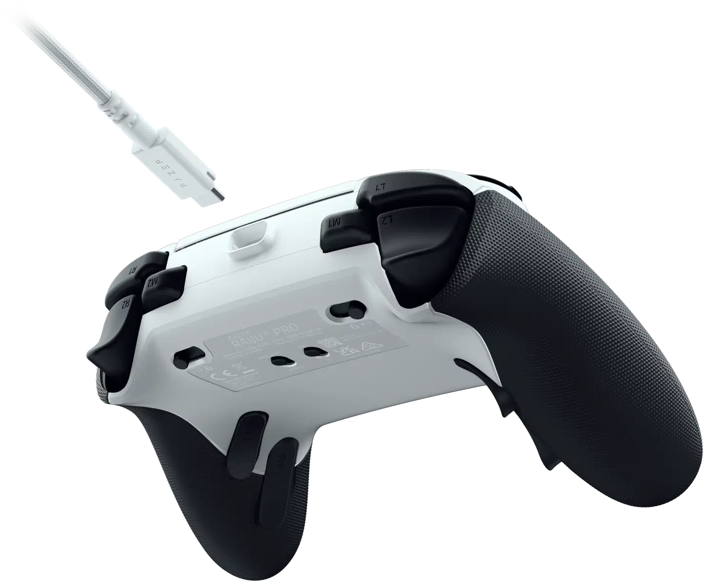 Razer Raiju V3 Pro PS5 langaton ohjain valkoinen - 5