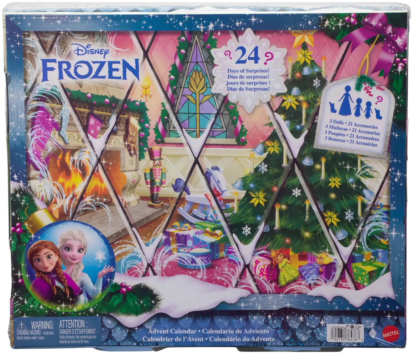 Disney Princess Frozen -joulukalenteri - 2
