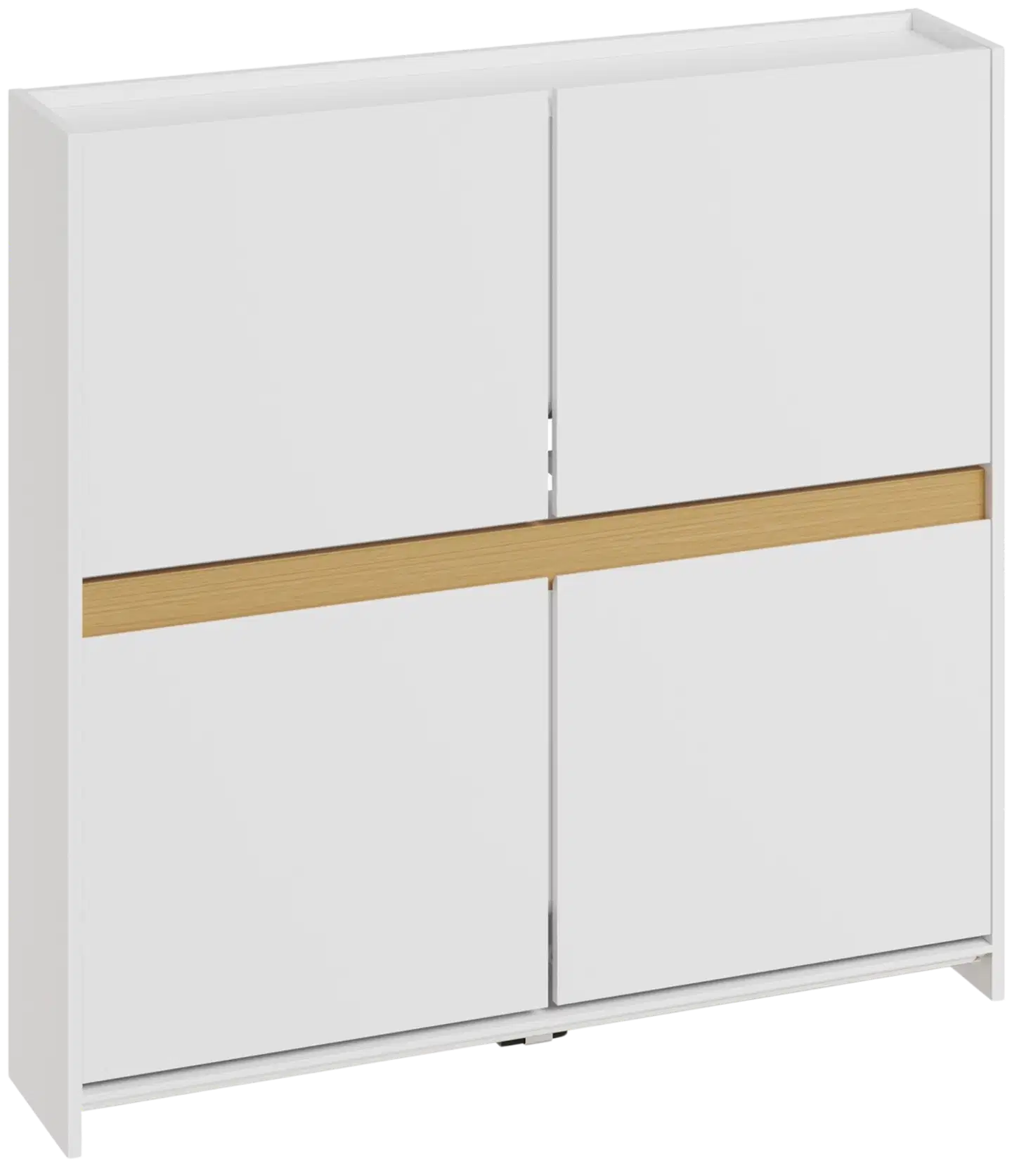 SoBuy kenkäkaappi valkoinen FSR225-E-W - 1
