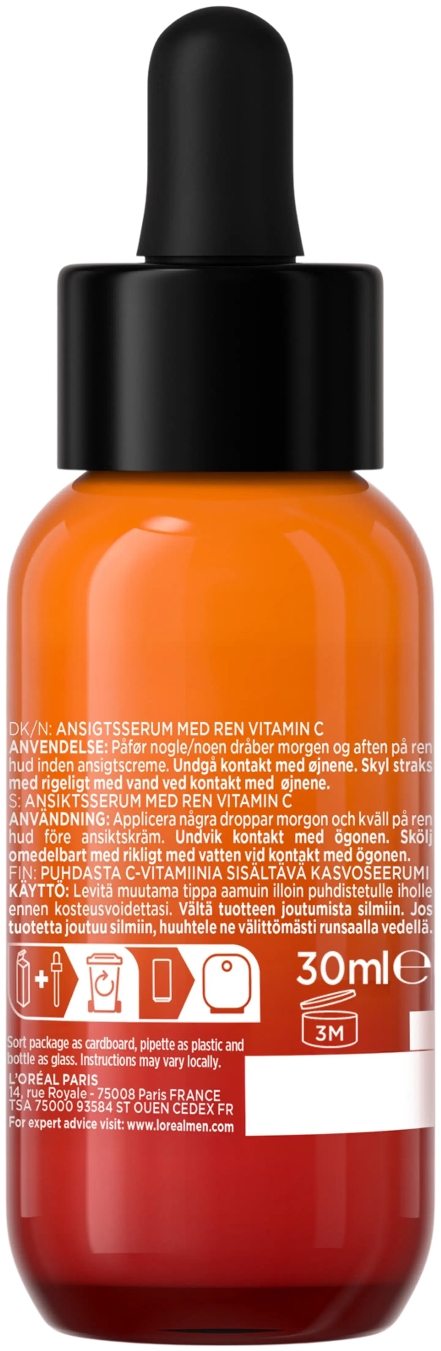 L'Oréal Paris Men Expert Hydra Energetic Vitamin C seerumi 30ml - 2