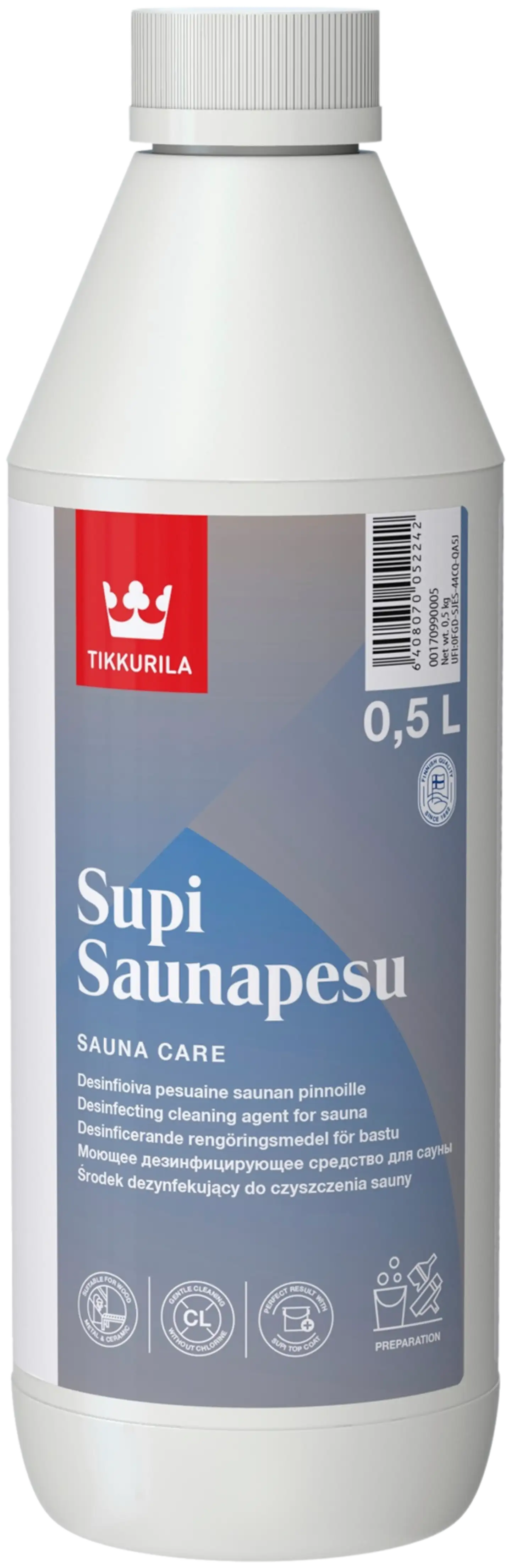 Tikkurila saunapesu Supi 0,5 l