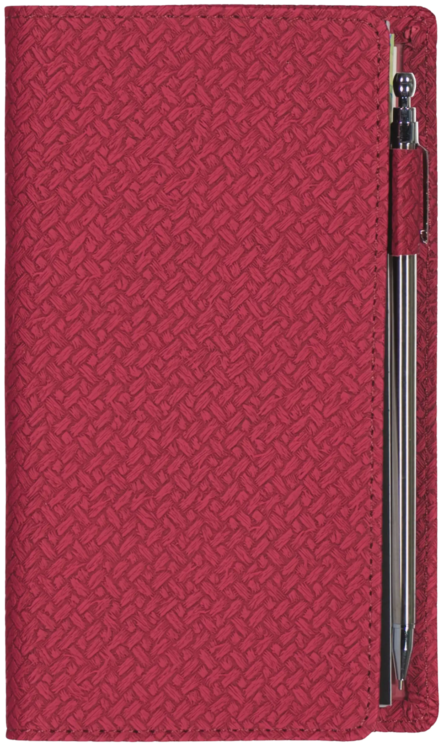 Taskukalenteri TS Novo 2026 burgundy - 1