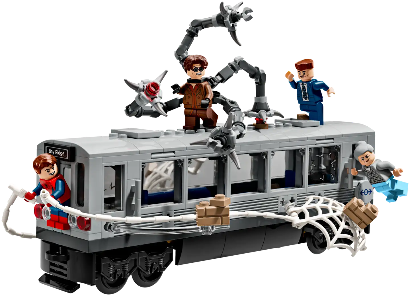 LEGO Super Heroes 76321 Spider-Man vastaan Doc Ock – Taistelu junassa - 4