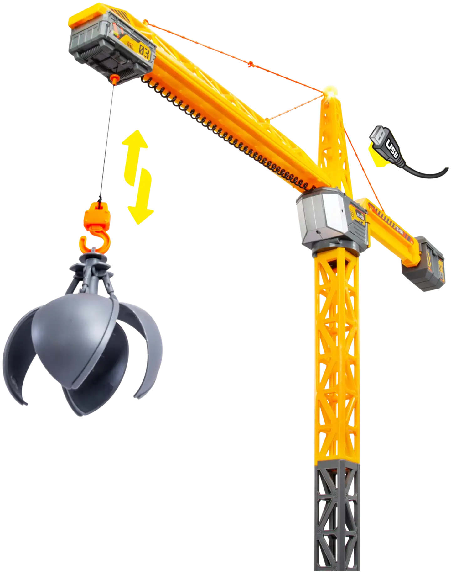 Dickie Toys RC Titan Nosturi, 150 cm, 2,4 GHz - 5