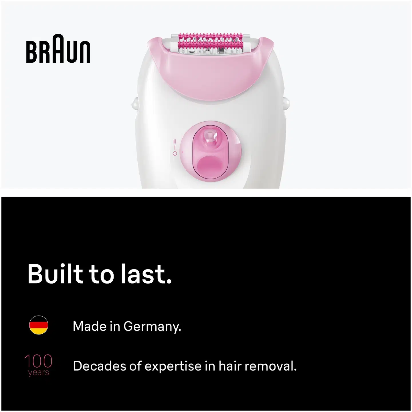 Braun LEGEPIL SE3-000 PNK BOX MN Epilaattori - 7