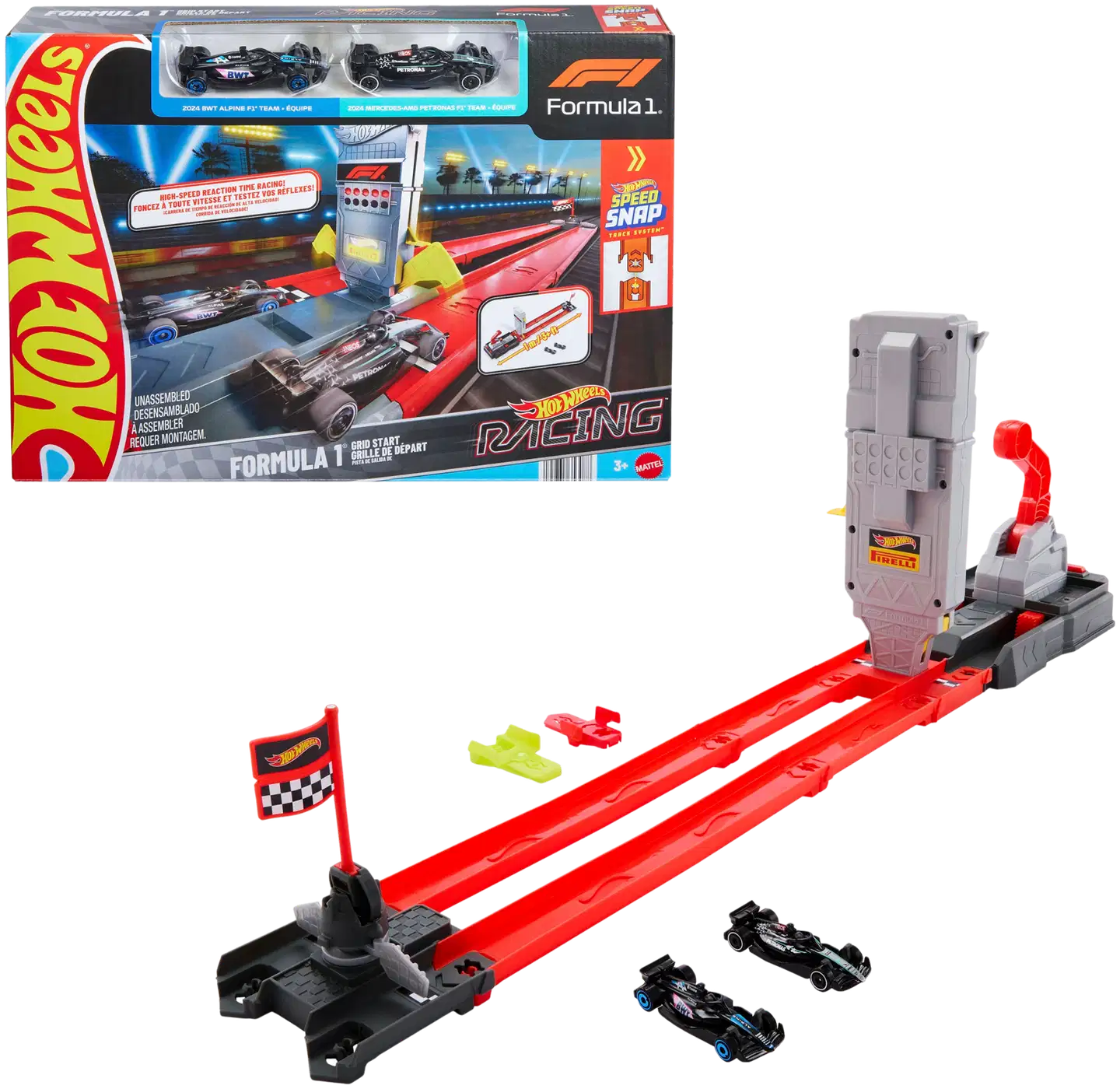 Hot Wheels Racing F1 Grid Start Challenge -autorata - 1