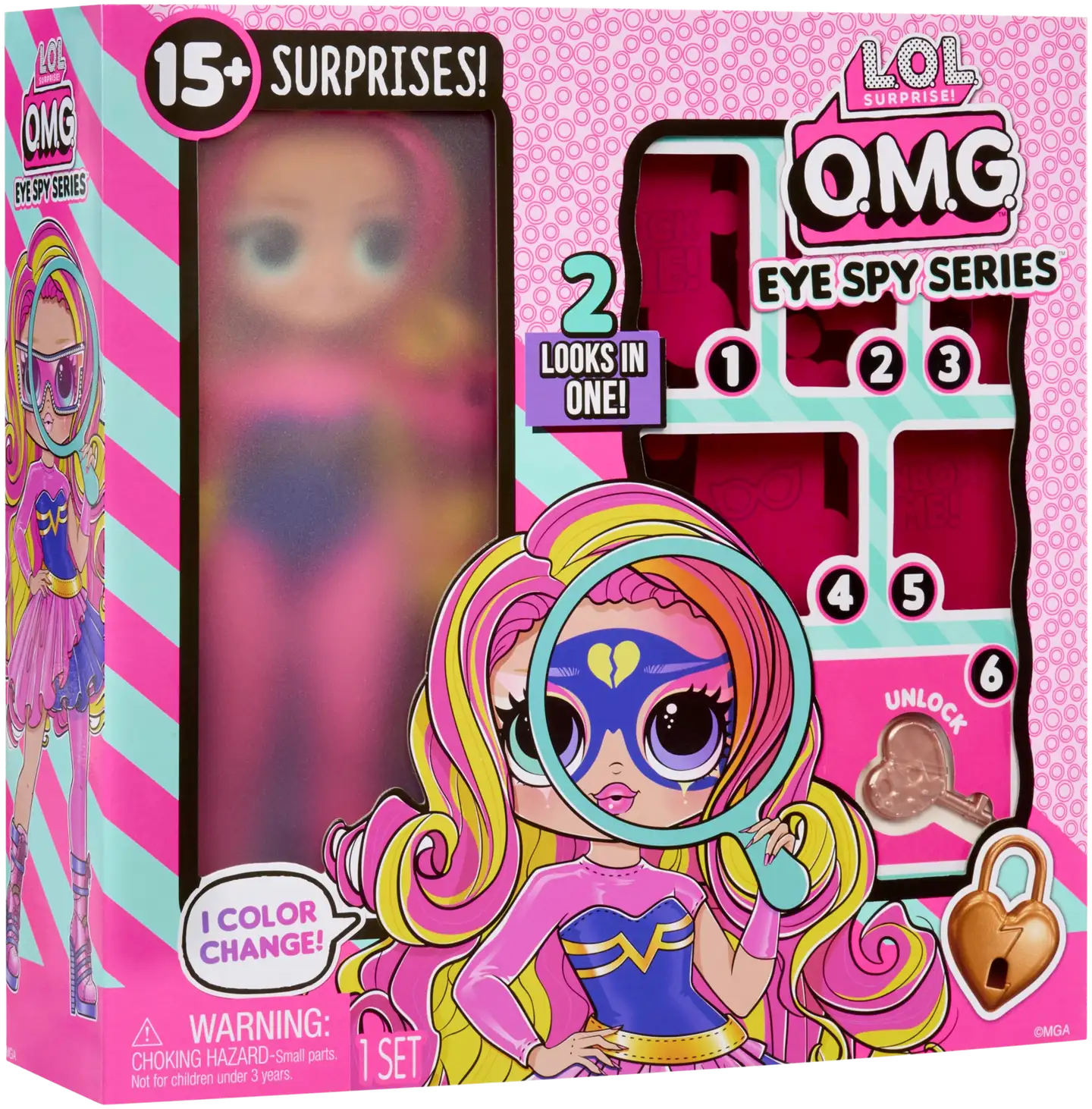 L.O.L. OMG Eye Spy - Superhero teinimuotinukke - 2