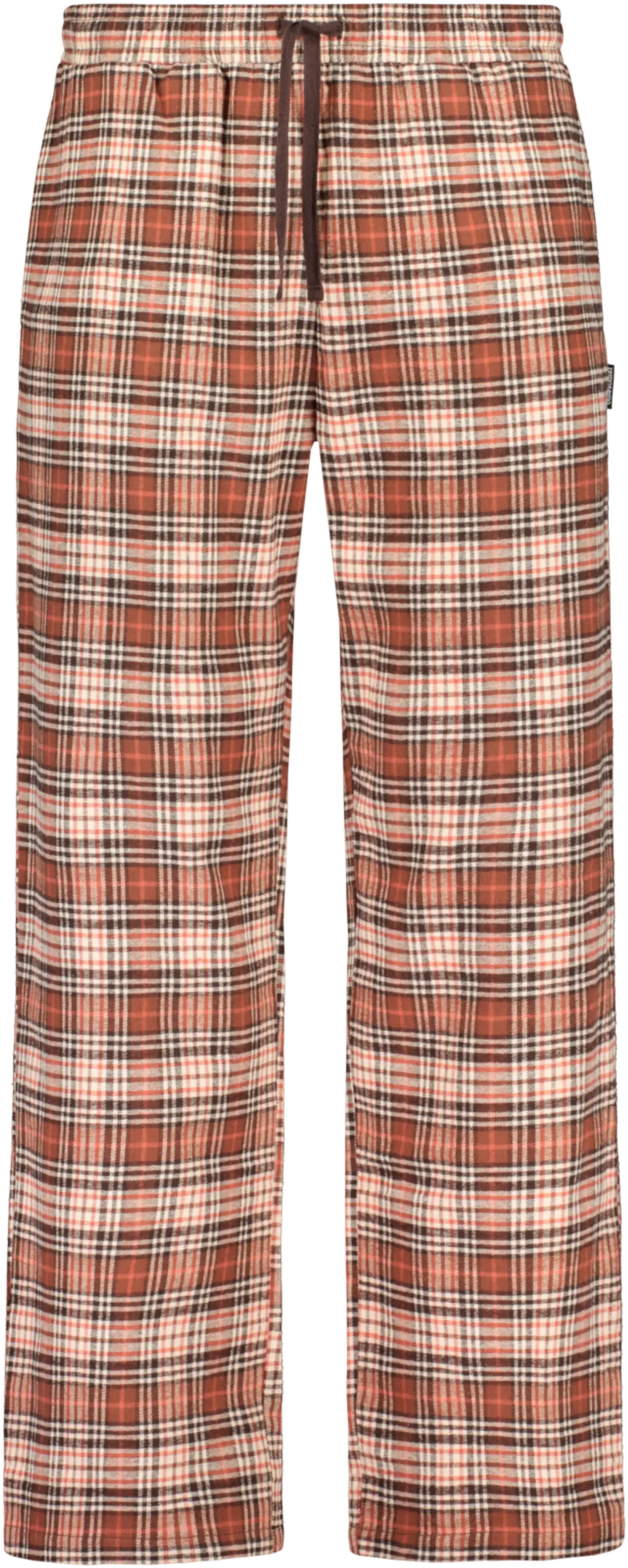 Reino&Aino miesten pyjama Reino - White/brown - 3
