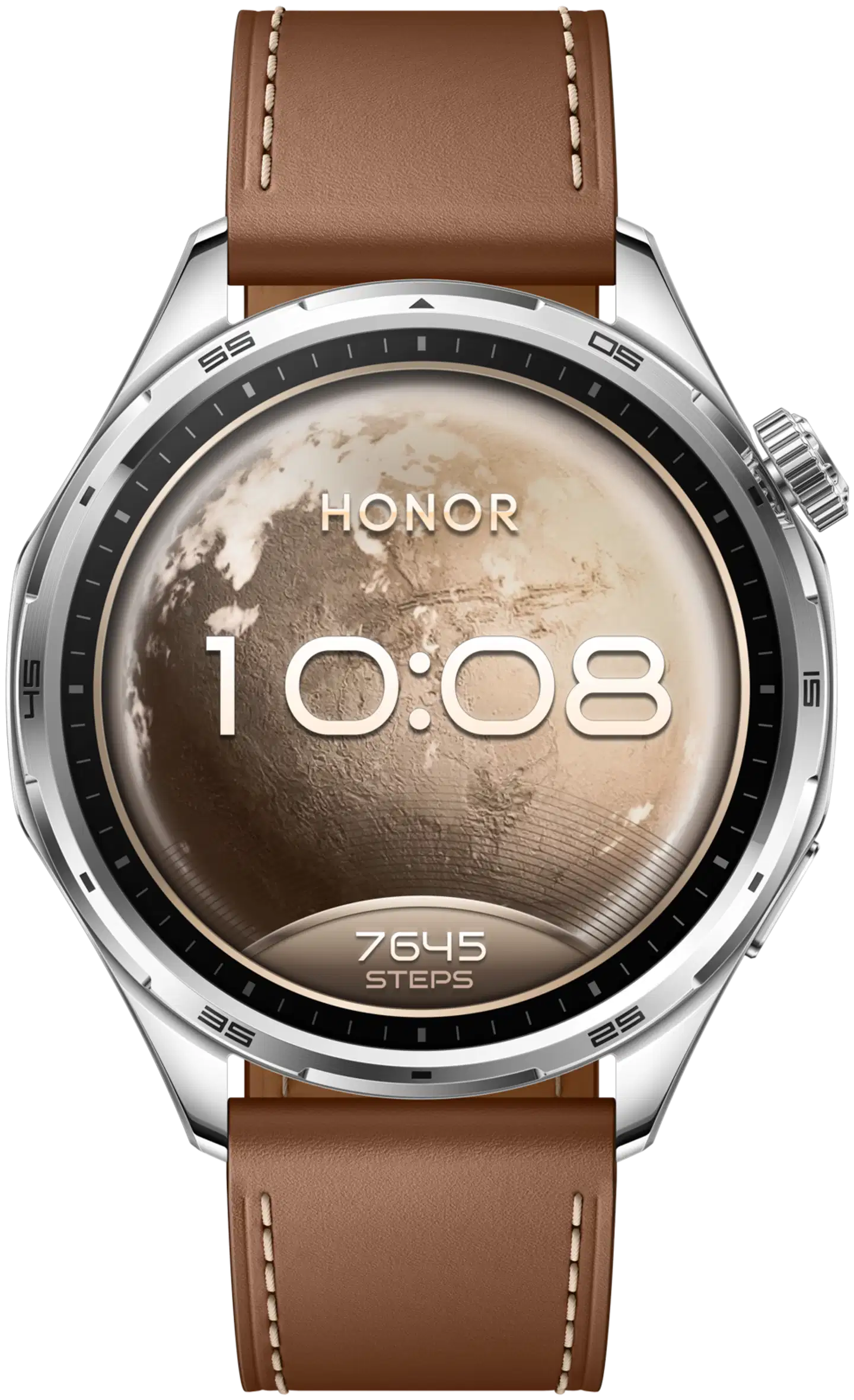 HONOR Watch 6 32MB+4GB -älykello, ruskea nahkaranneke - 1