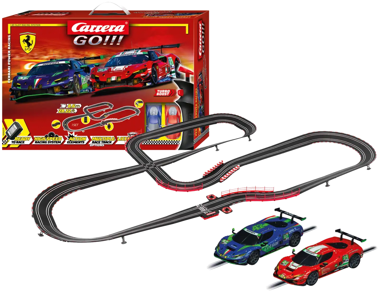Carrera GO!!! autorata Ferrari Power Racing - 1