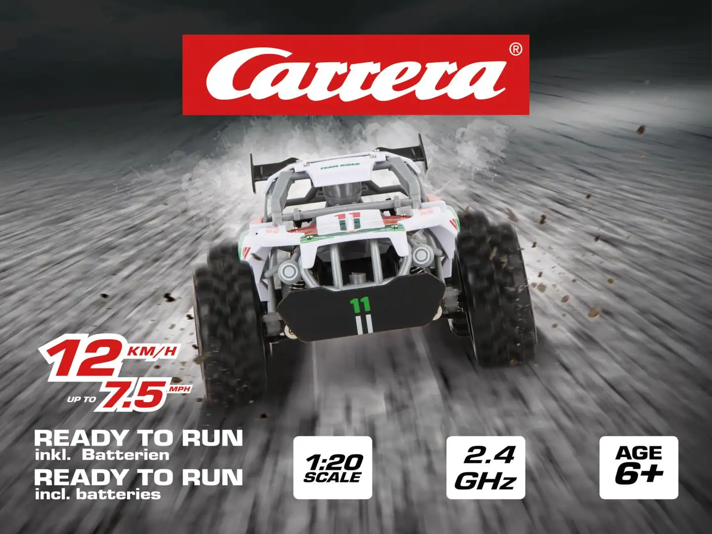 Carrera RC radio-ohjattava auto Team Rider 2,4 GHz - 17