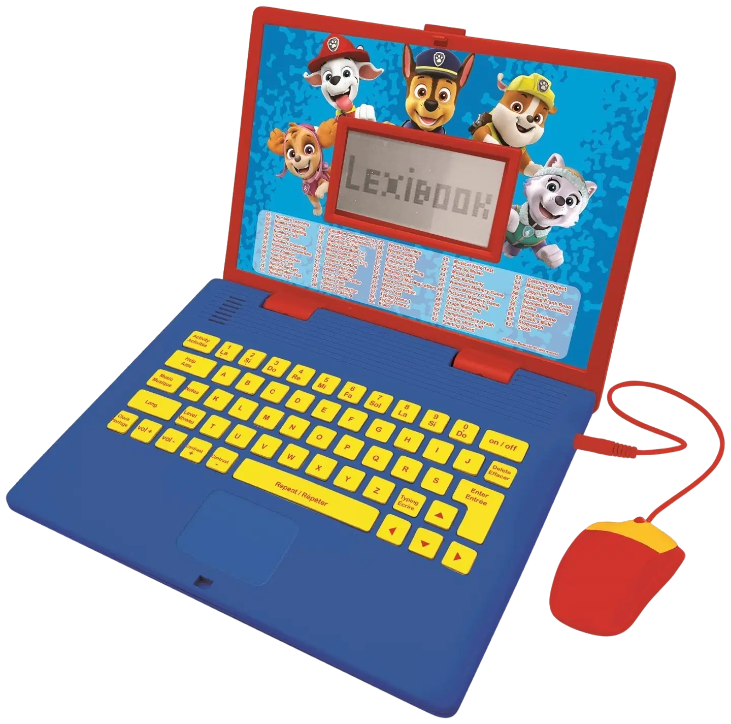 Paw Patrol Power Kid opettavainen läppäri 62 aktiviteettia FI/SE - 4