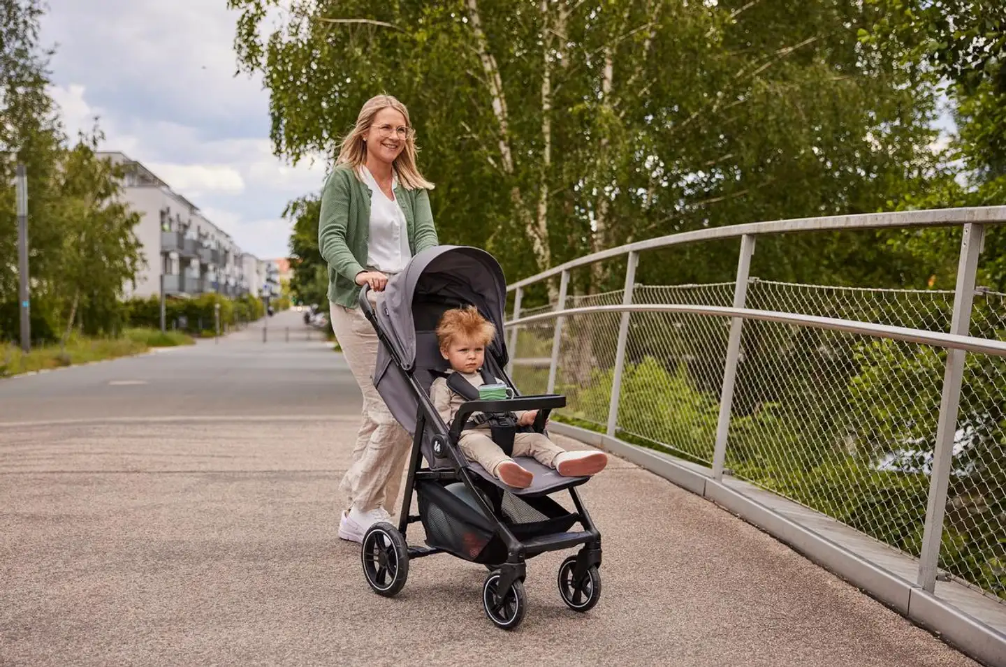 Hauck yhdistelmävaunut Shop N Care Travel Set 0-25 kg harmaa - 32