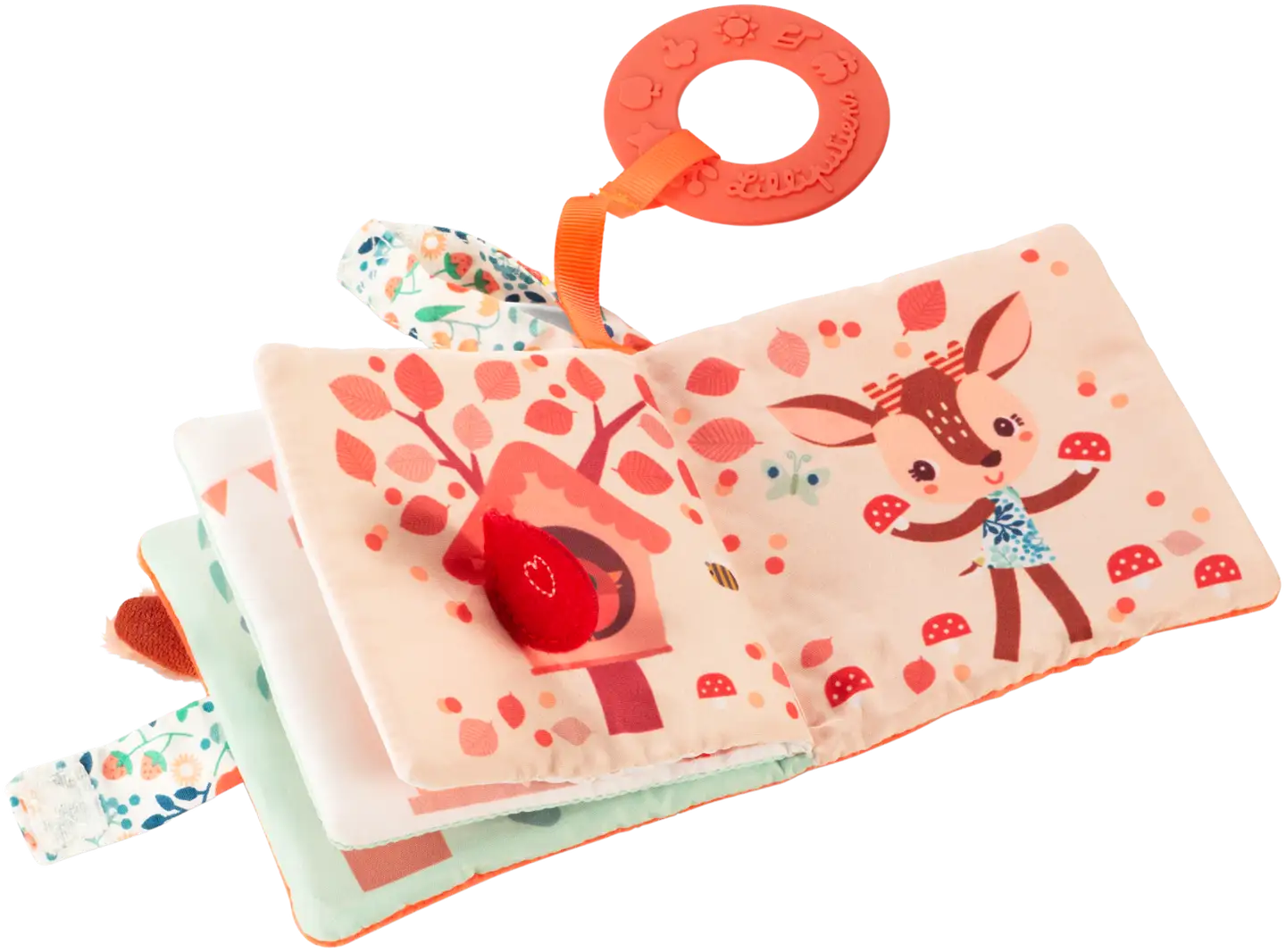 Lilliputiens pehmokirja purulelulla Bambi - 4