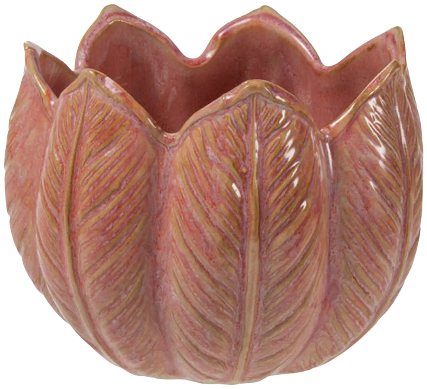 AmandaB ruukku pinkki kukka 14x14x11cm