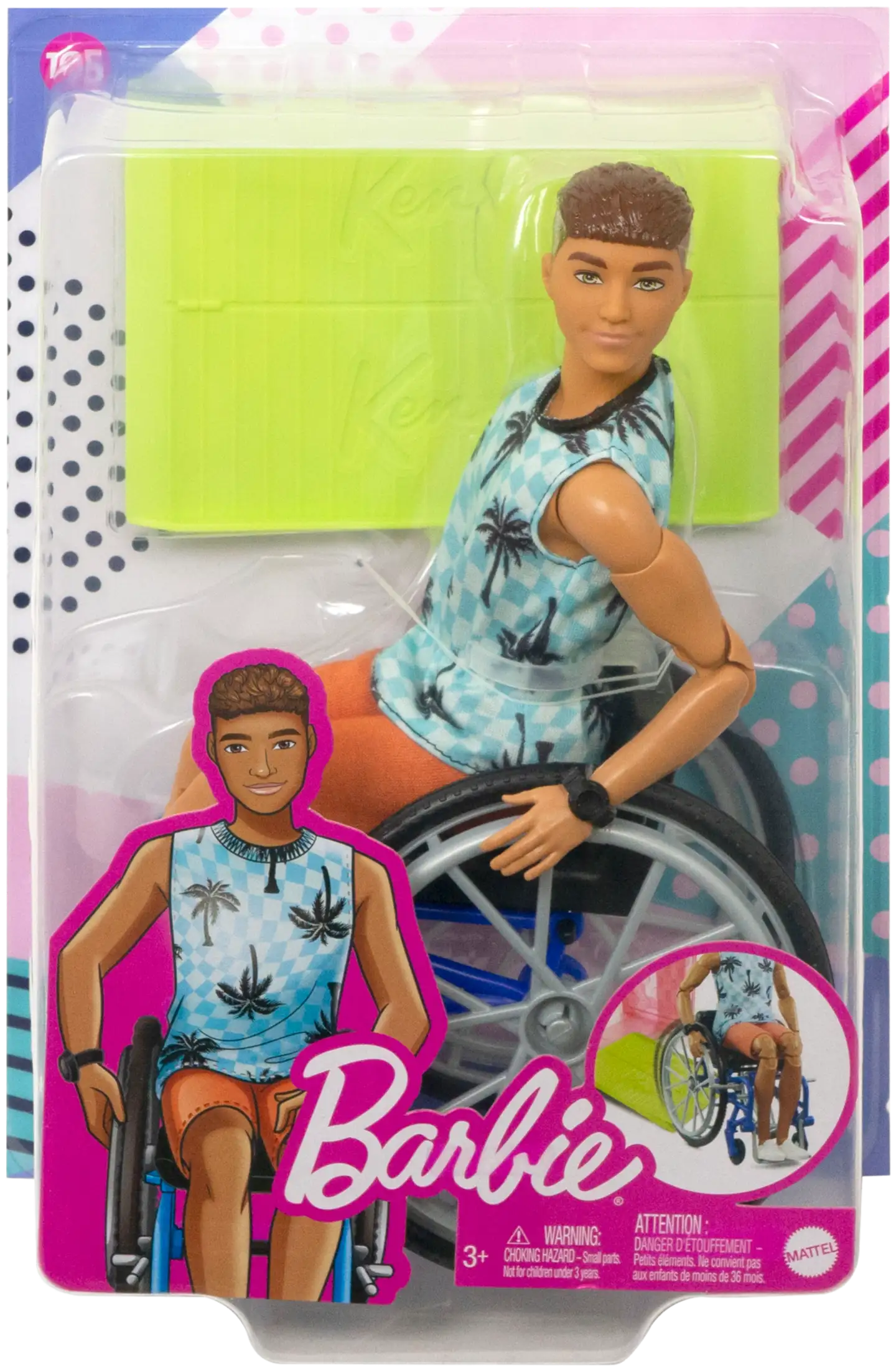 Barbie Wheelchair Ken Hjt59 - 3