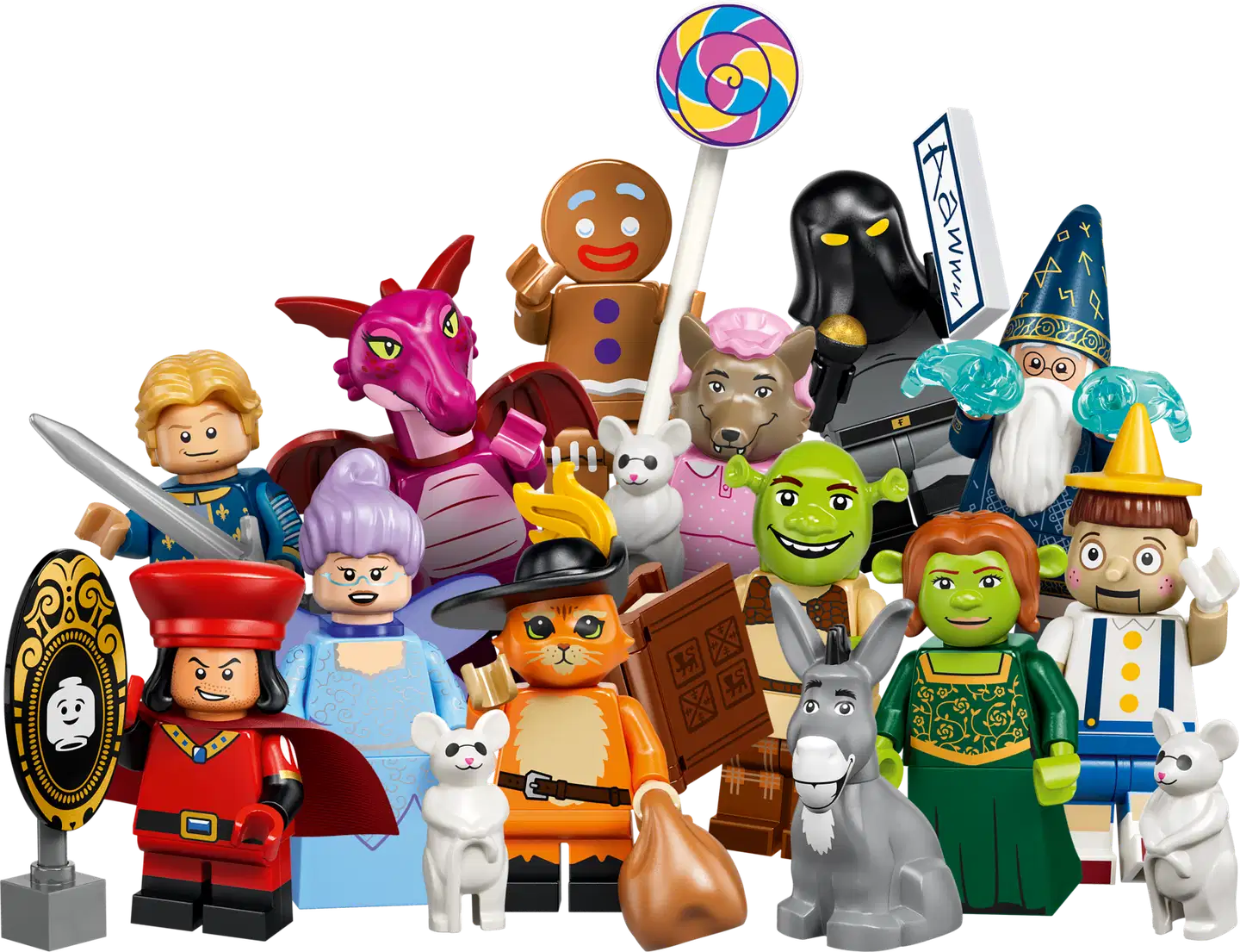 LEGO Minifigures 71053 Shrek-setti - 7
