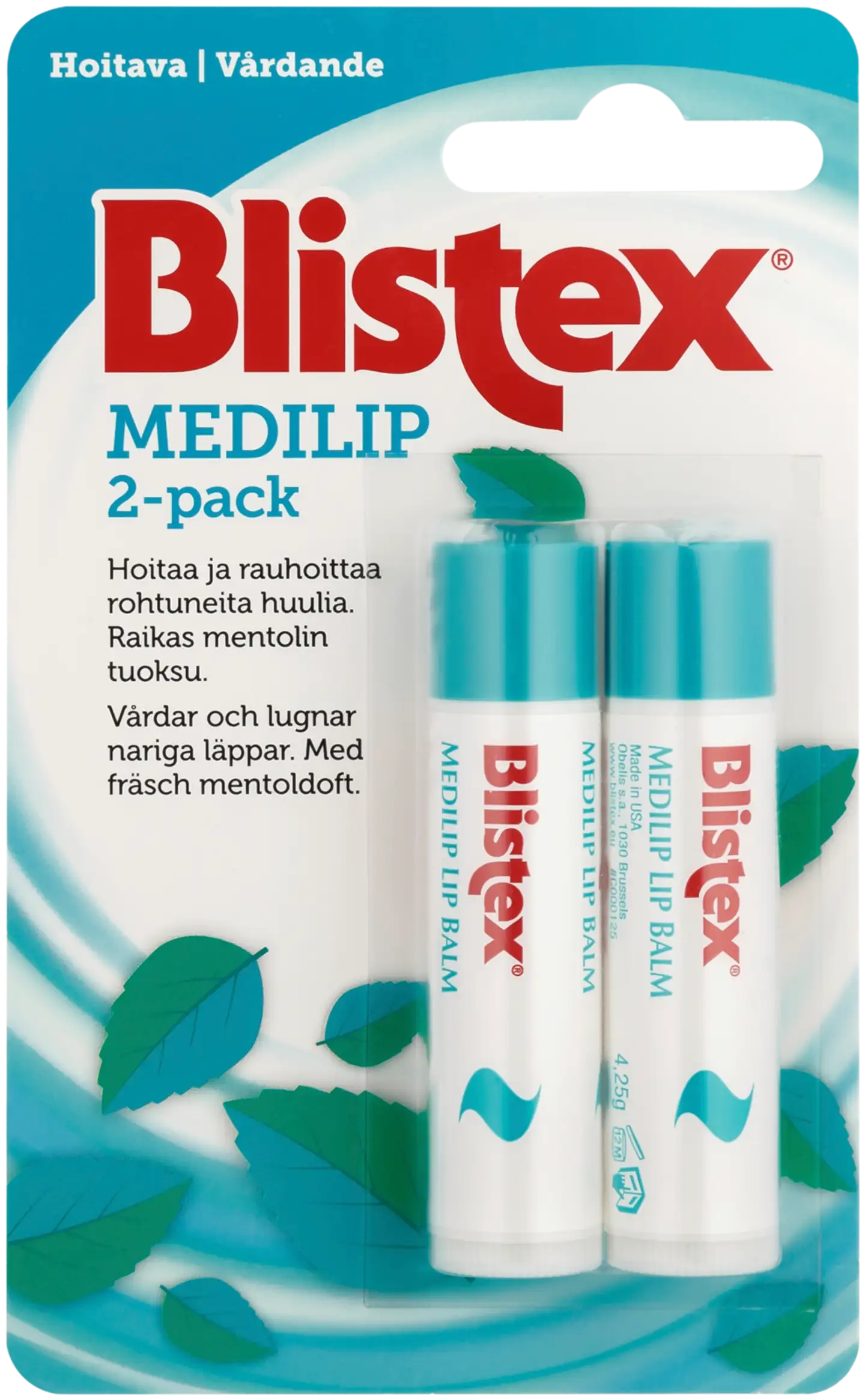 Blistex Medilip huulivoide 2x4,25g