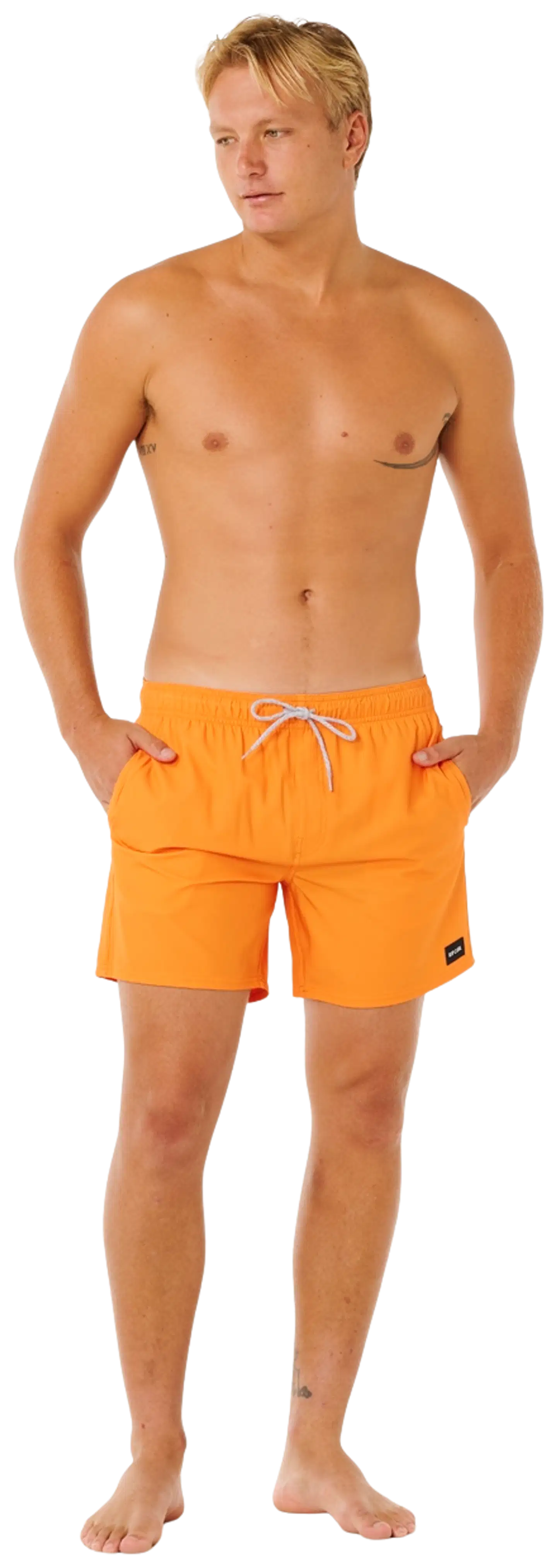 Rip Curl miesten uimashortsit offset daily volley 0F9MBO - Bright Orange - 4