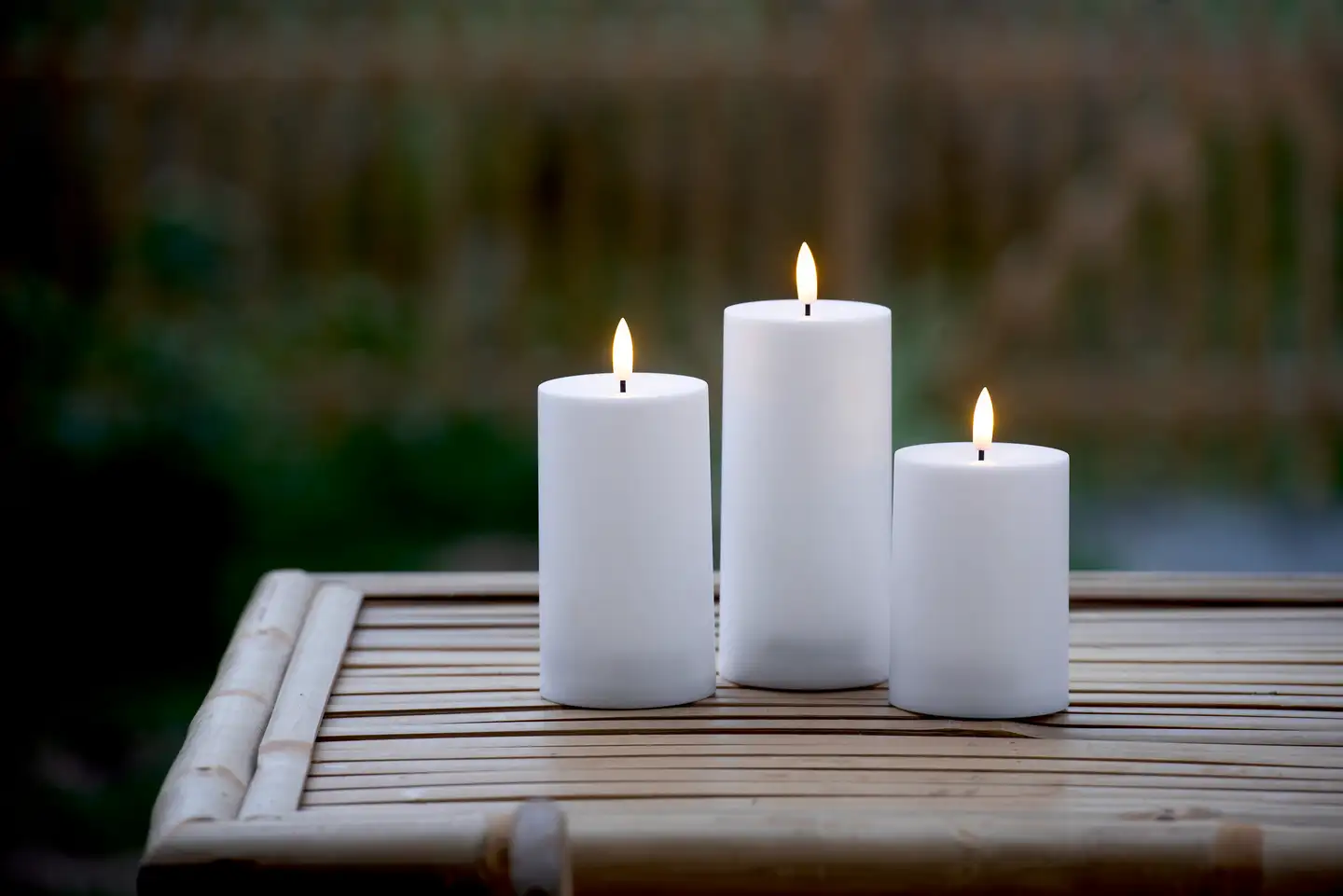 Airam SARABY LED 3-SET PÖYTÄK. IP44 VALK. - 3