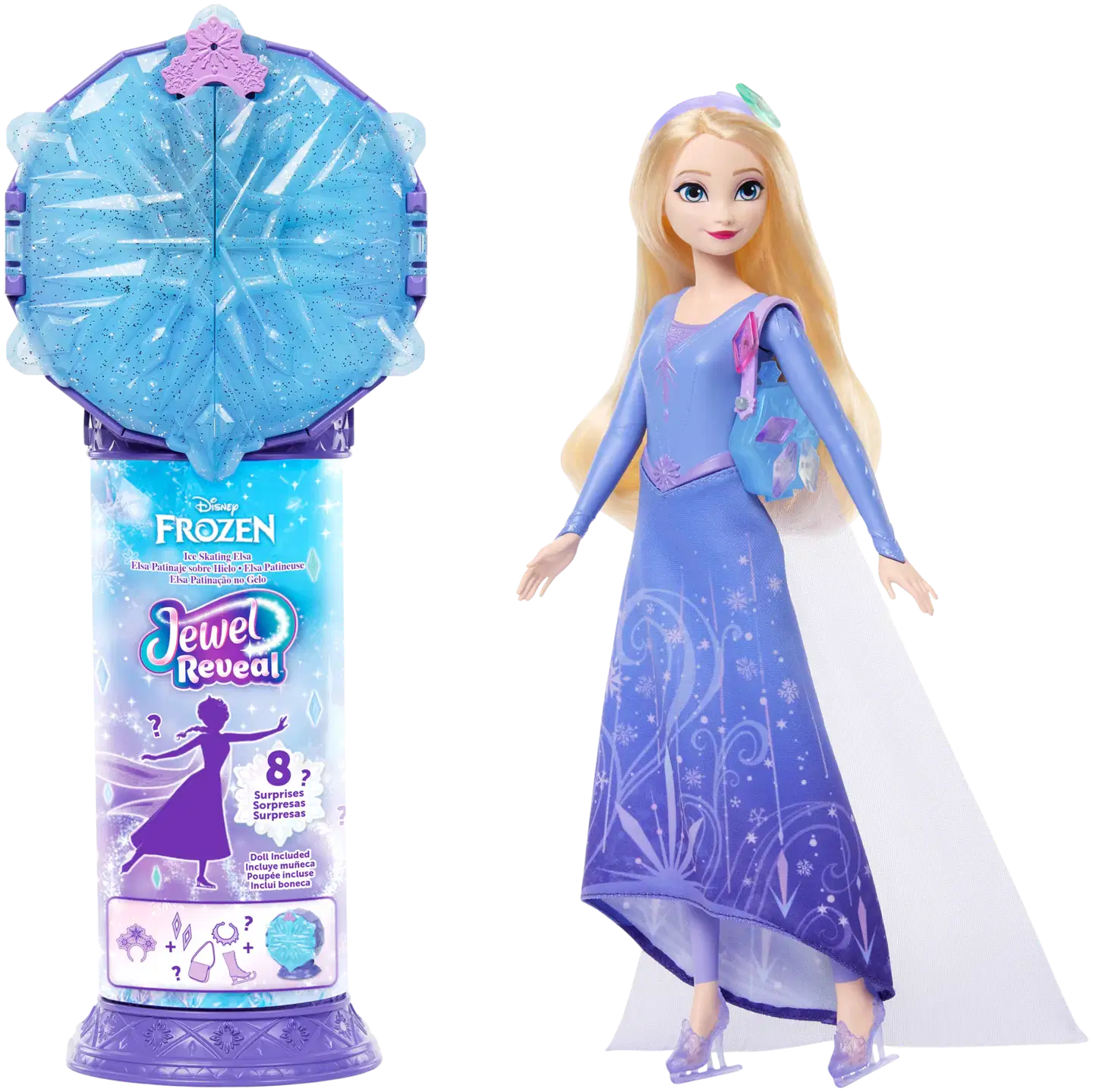 Disney Princess Frozen Reveal Elsa -nukke - 1