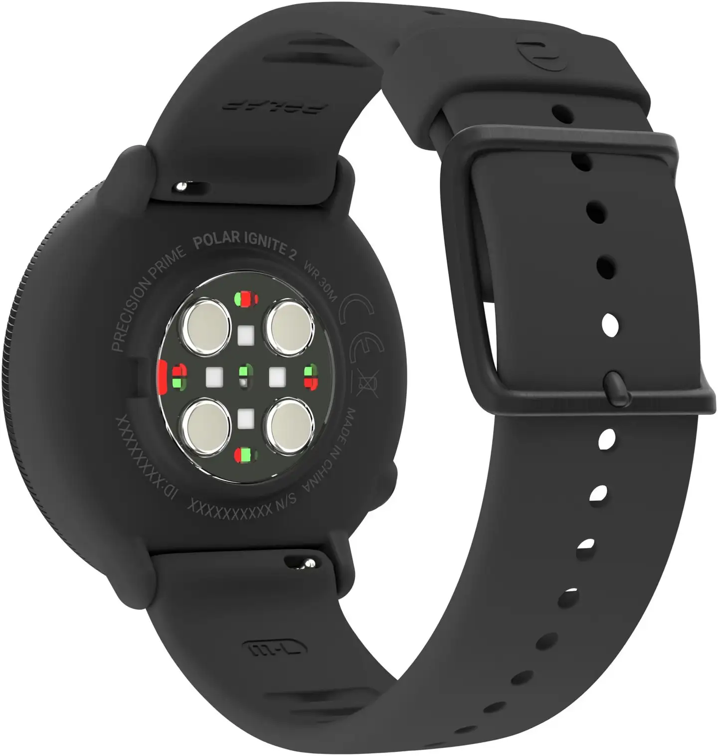 Polar GPS-fitnesskello Ignite 2 S-L musta/helmi - 3