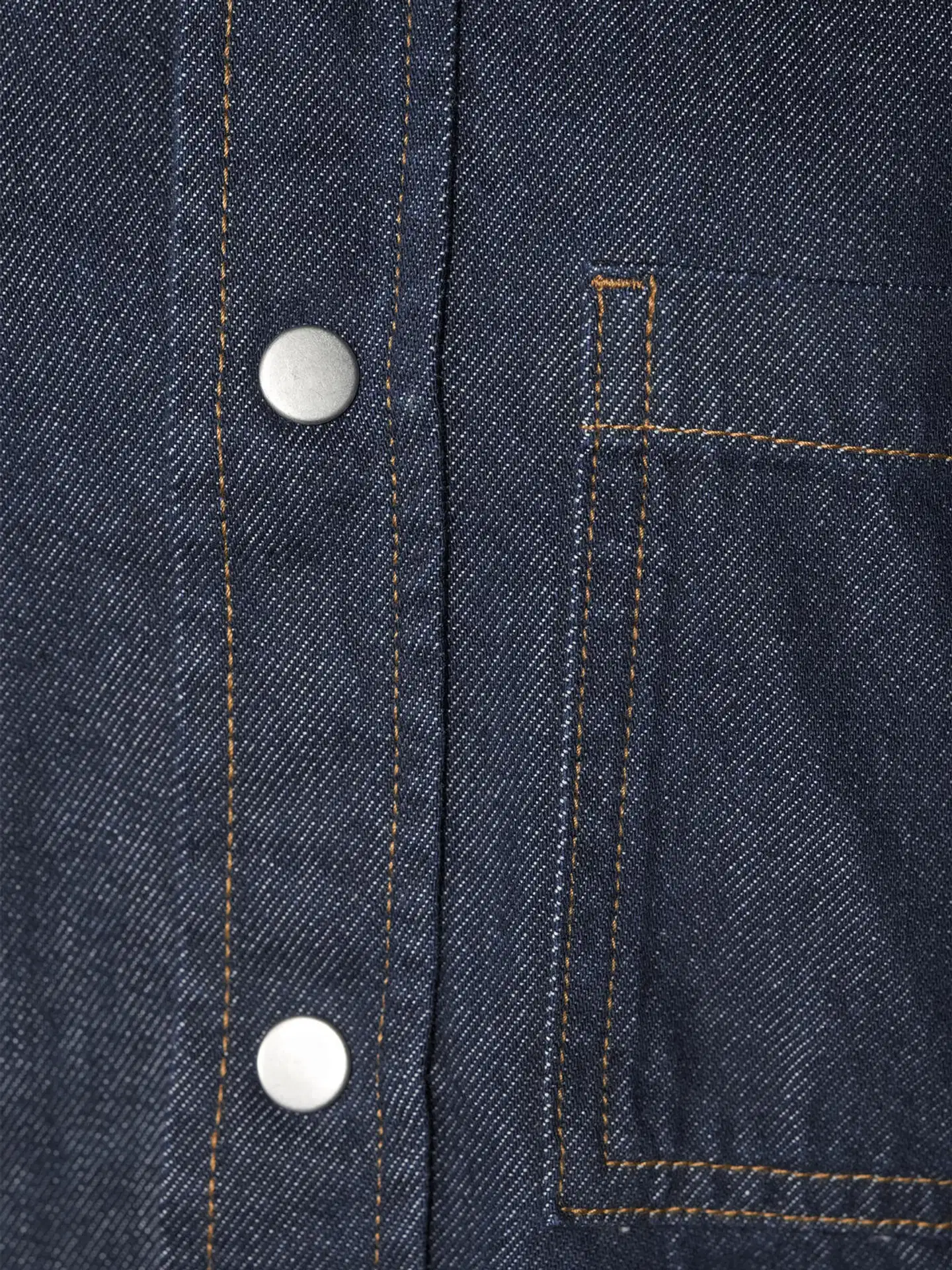 WKLY. naisten lyhyt farkkujakku, väljä istuvuus, kontrastitikkaukset, painonapitus 228W282683 - Denim dk. blue - 7