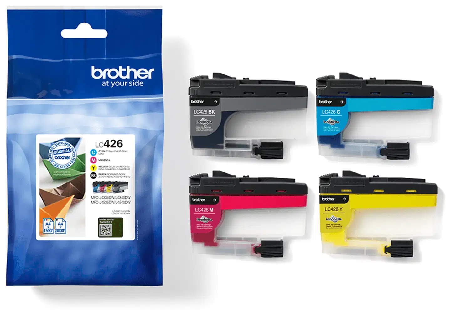 Brother mustepatruuna LC426VAL BK/C/M/Y - 3