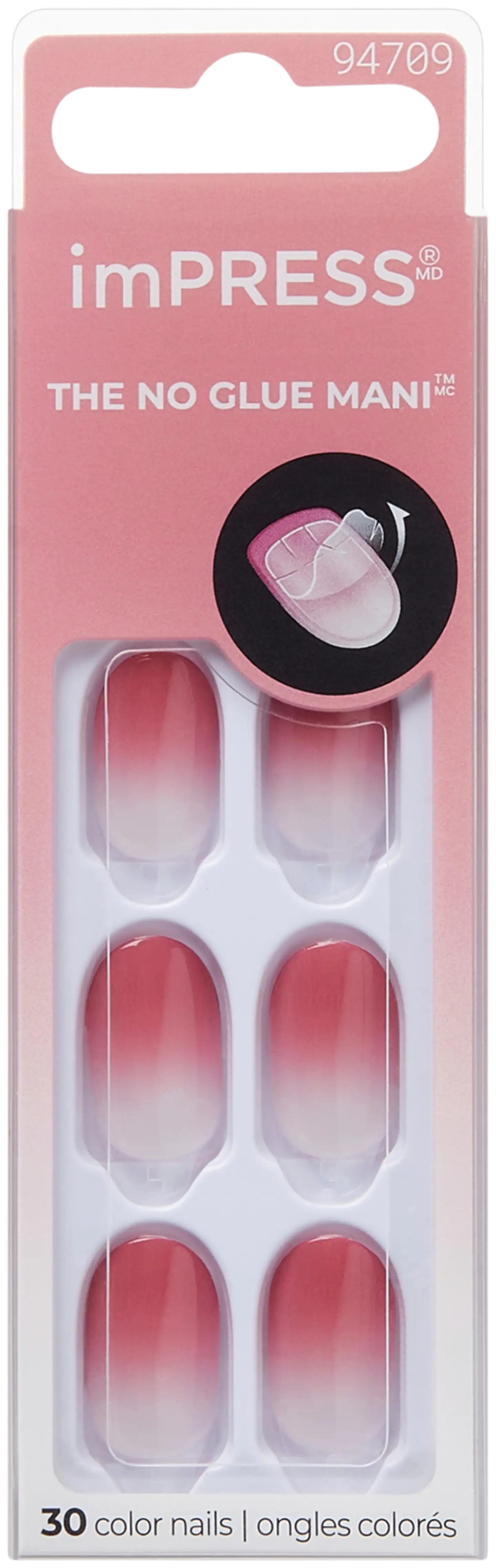 Kiss imPress Color Ombre kynnet - Beat The Heat 30kpl