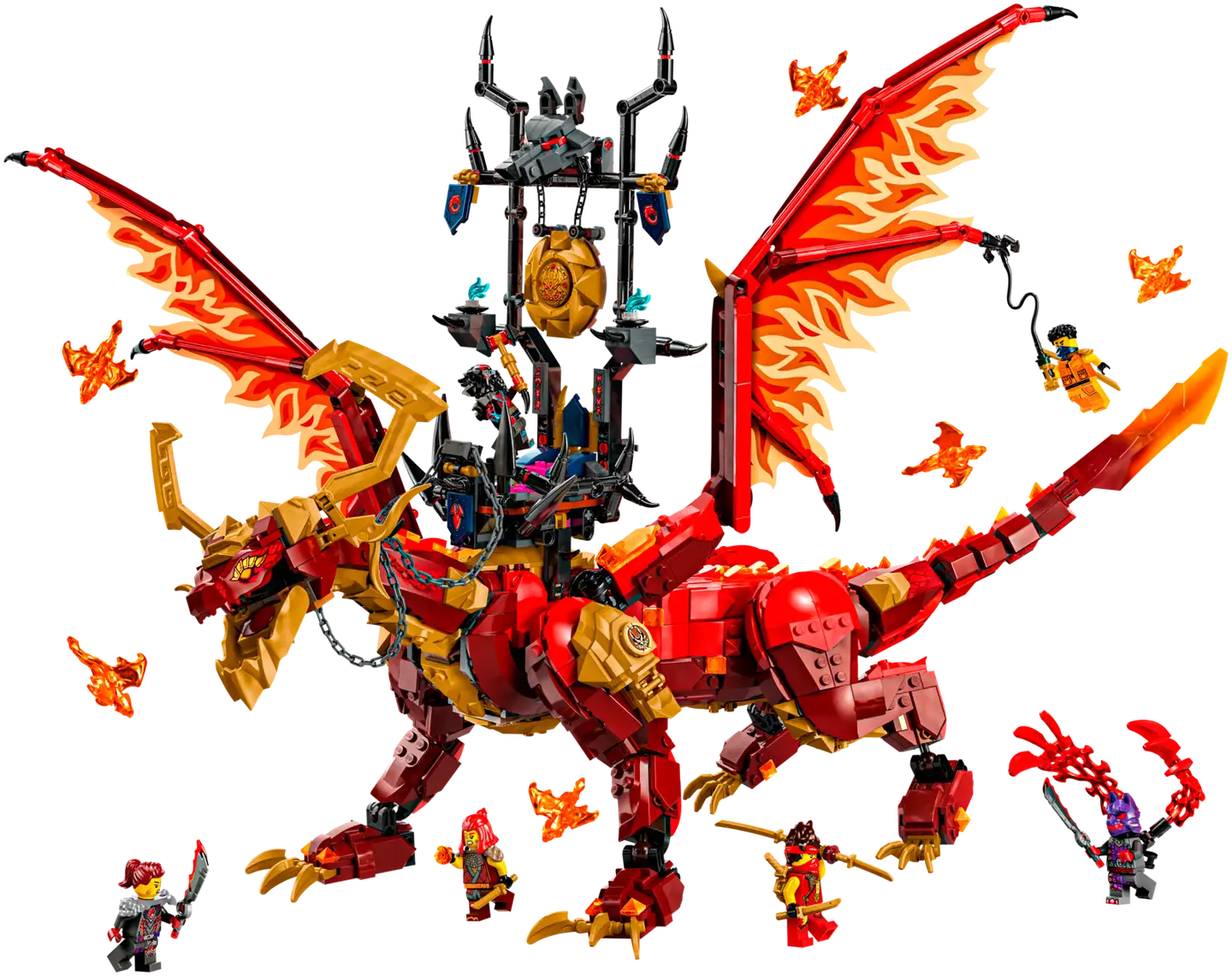 LEGO® Ninjago  71822 Liikkeen alkulohikäärme - 4