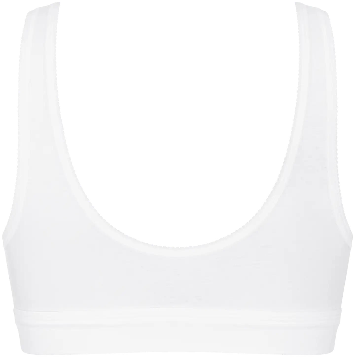 Sloggi naisten Double Comfort T H Top - 0003-WHITE - 2