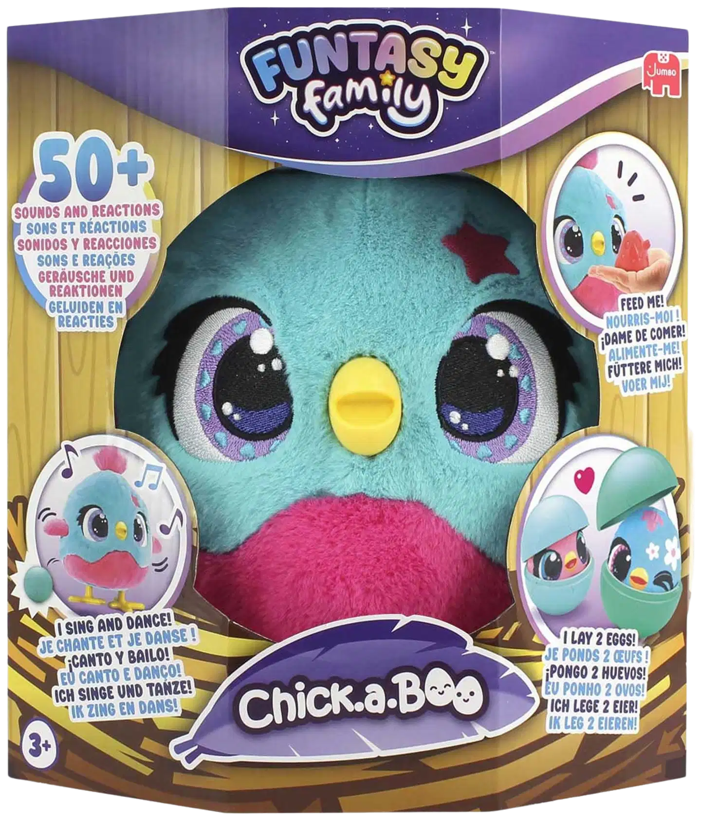 Jumbo Funtasy Family Chick-A-Boo - 2