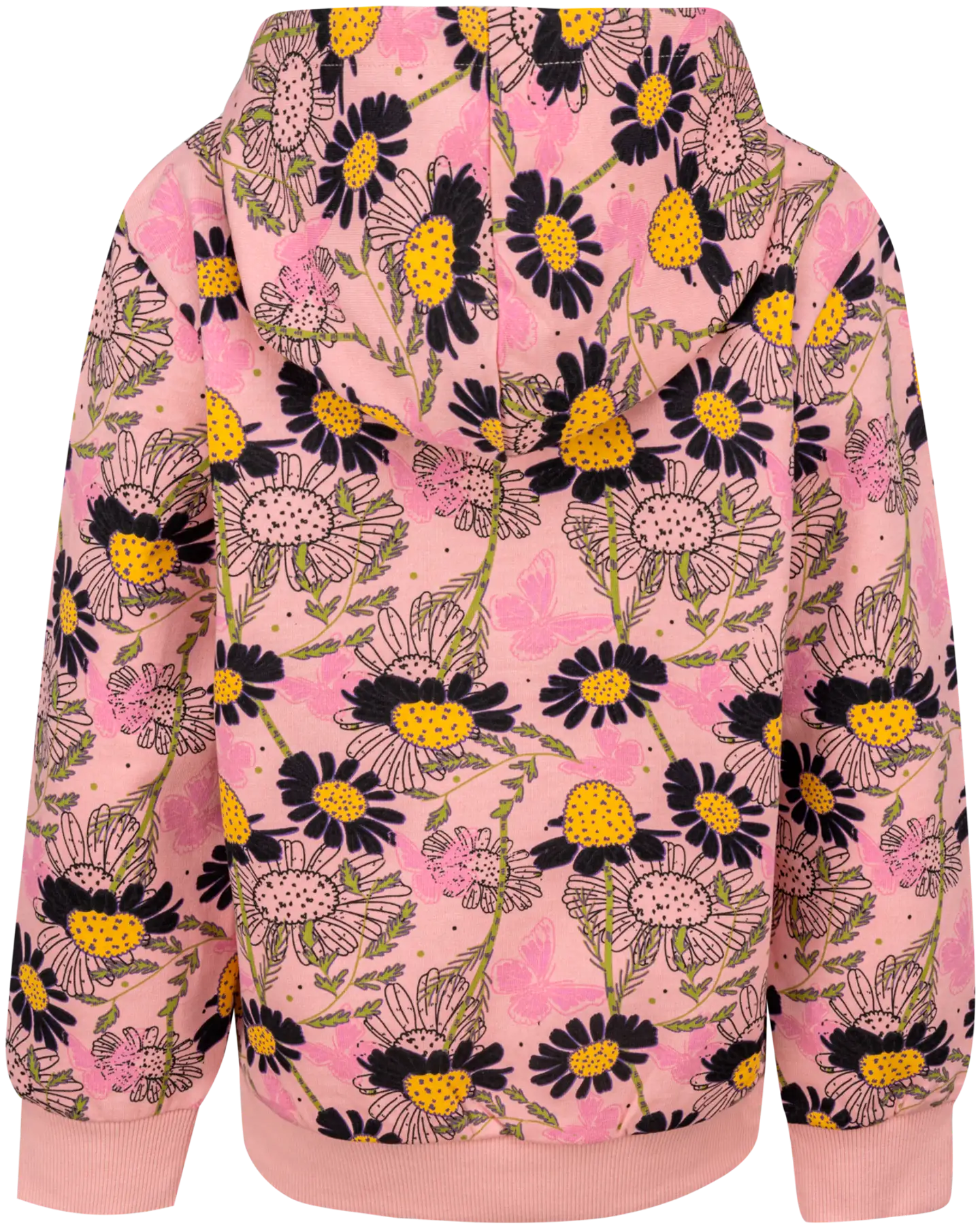 Ciraf lasten collegehuppari flower 25TC242820 - Pink AOP - 2