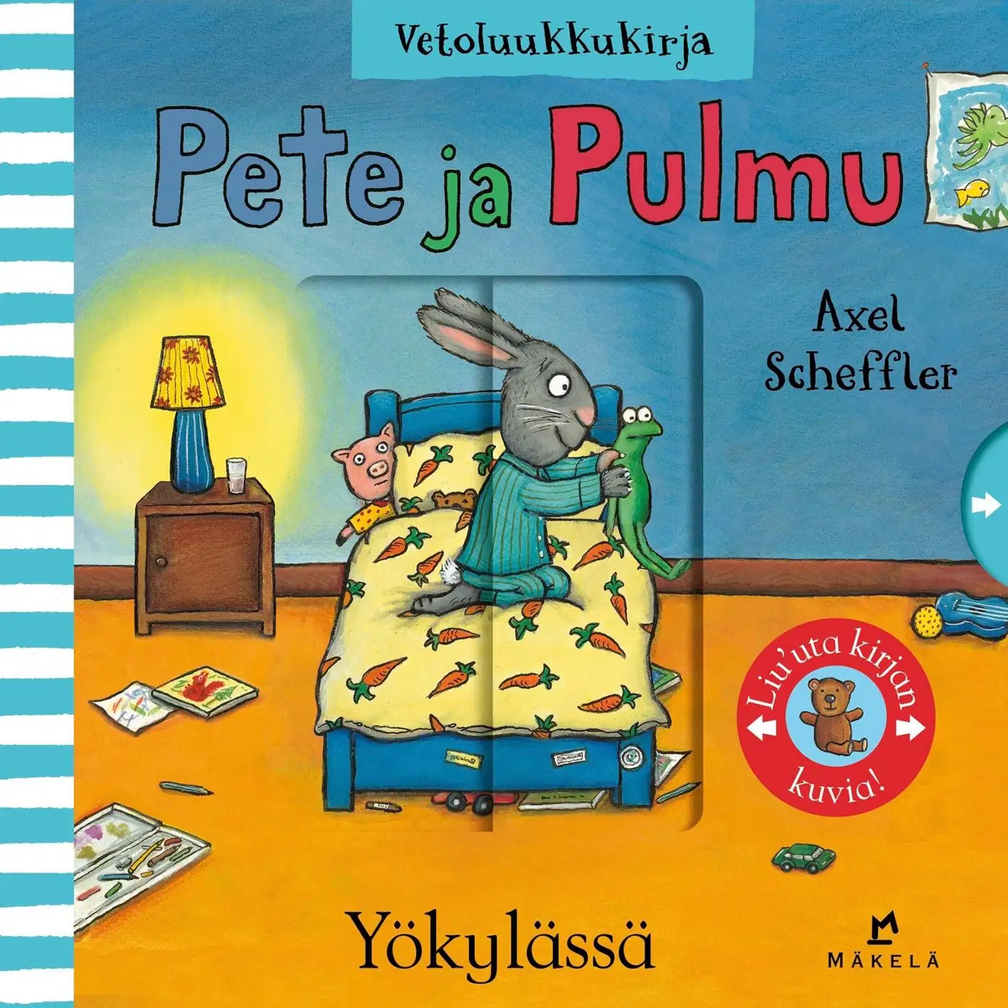 Renn, Pete ja Pulmu -vetoluukkukirja: Yökylässä