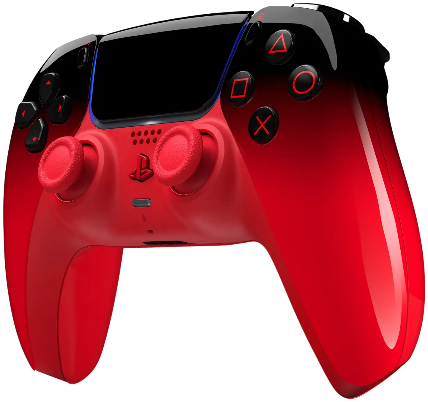PS5 DualSense Techno Red ohjain - 2